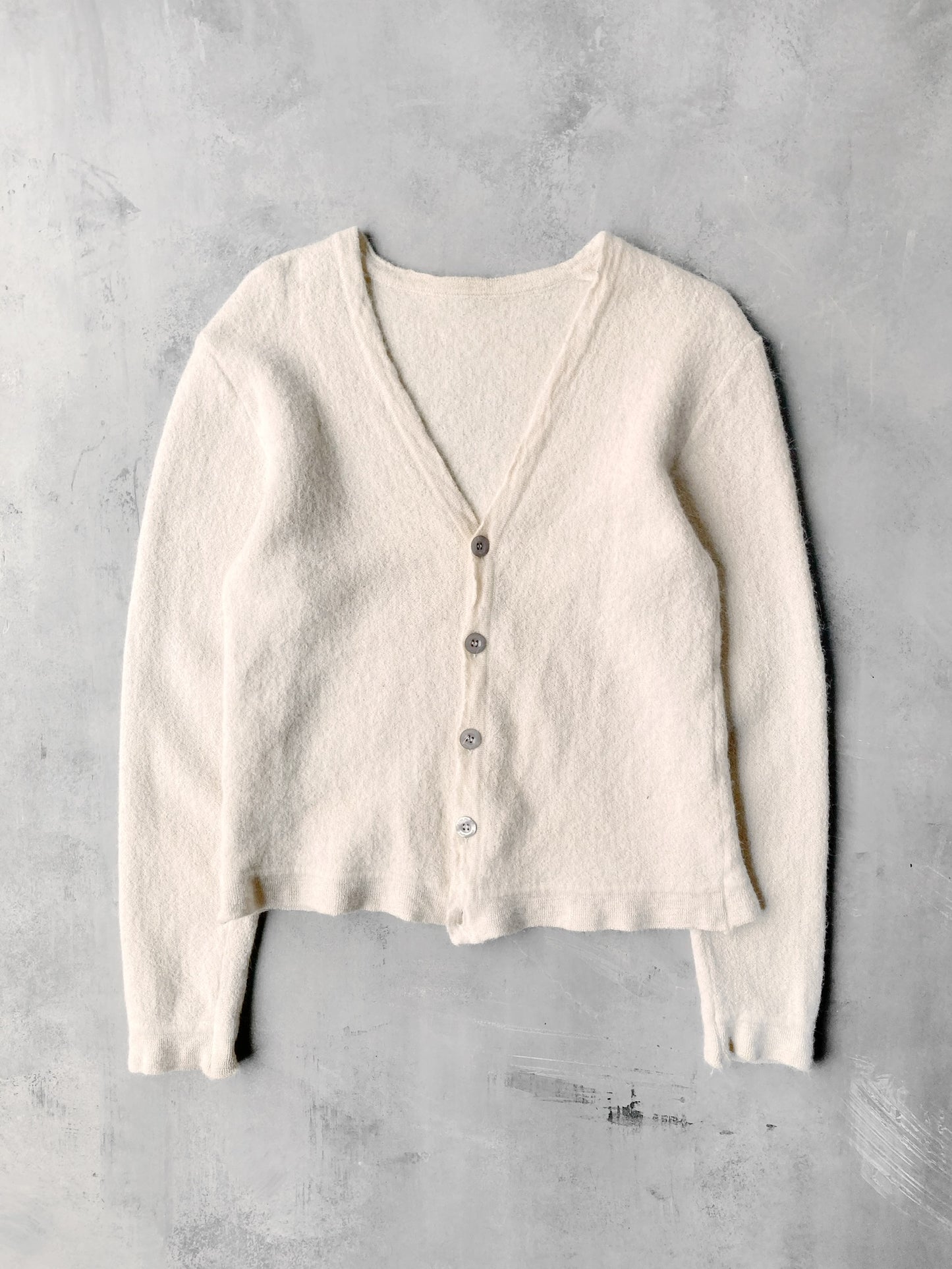 Alpaca Cardigan Sweater Y2K - XS