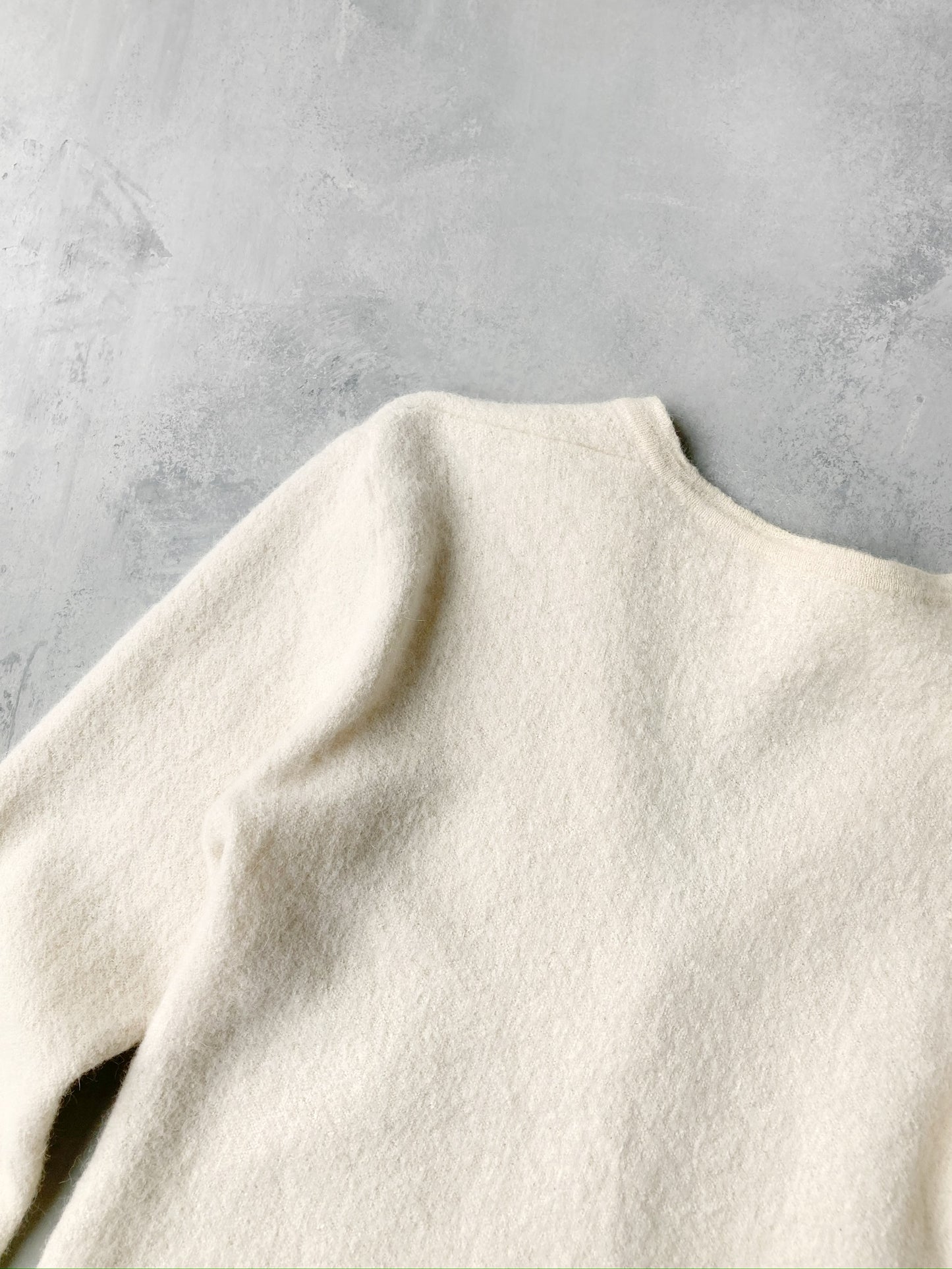 Alpaca Cardigan Sweater Y2K - XS