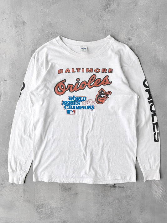 Baltimore Orioles World Series T-Shirt '83 - Medium / Large