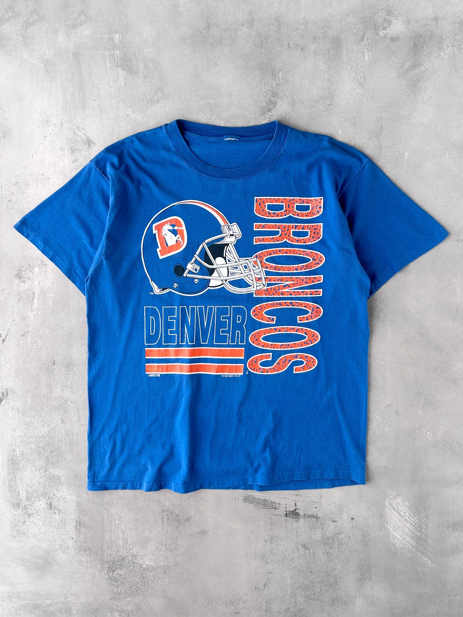 Denver Broncos T Shirt 93 XL