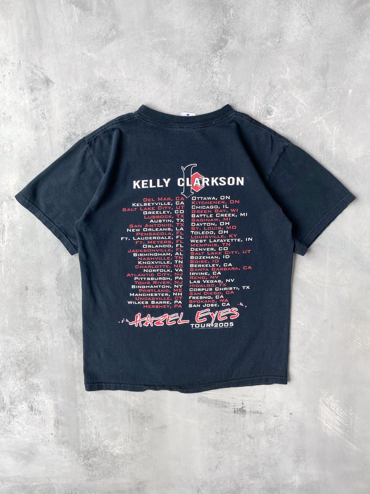 Kelly Clarkson Tour T-Shirt '05 - Medium