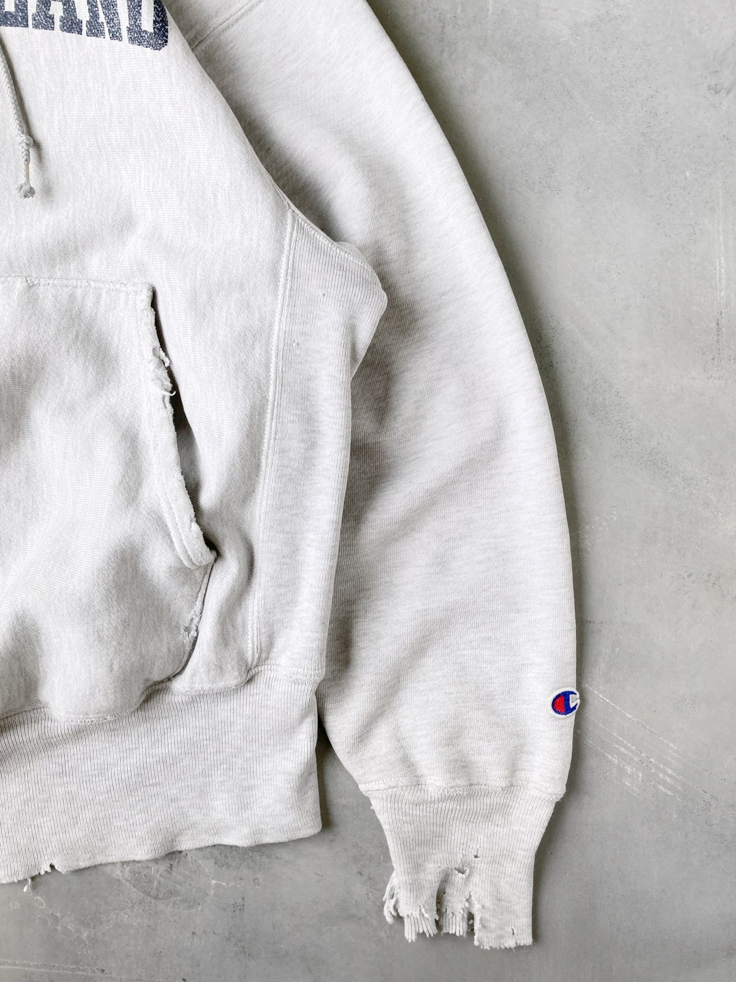 Thrashed Rhode Island Hoodie 00's - Large