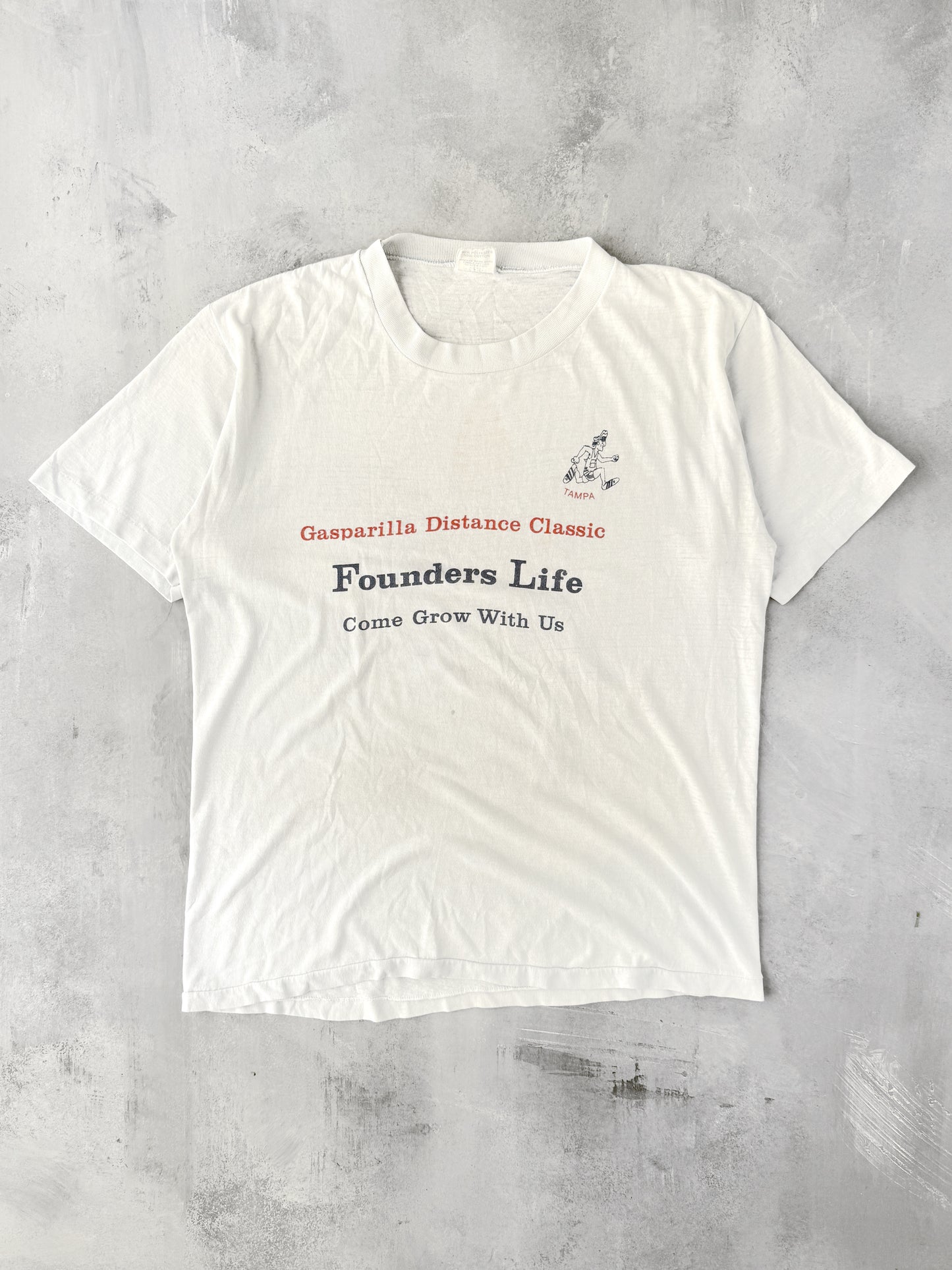 Gasparilla Distance Classic T-Shirt 80's - Large