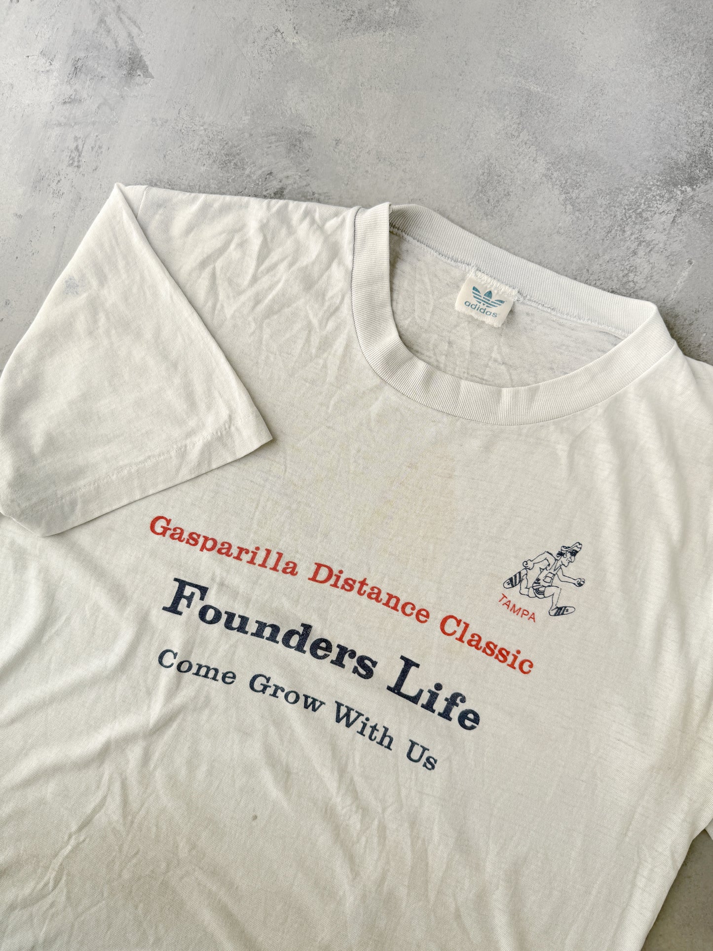 Gasparilla Distance Classic T-Shirt 80's - Large