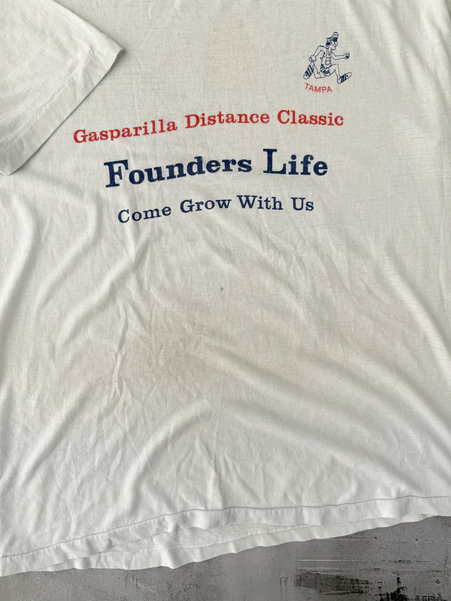 Gasparilla Distance Classic T-Shirt 80's - Large