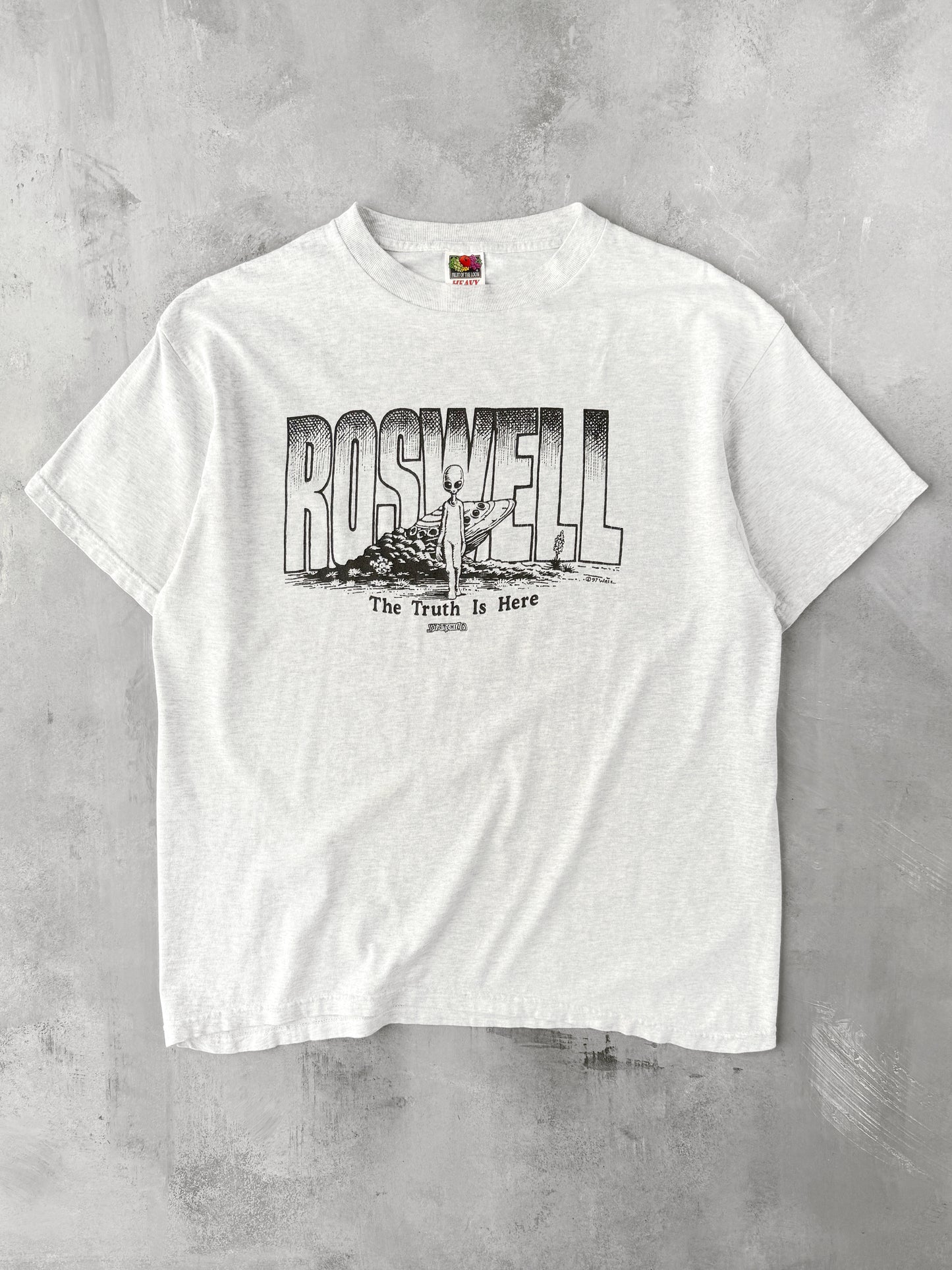 Roswell Aliens T-Shirt '97 - XL