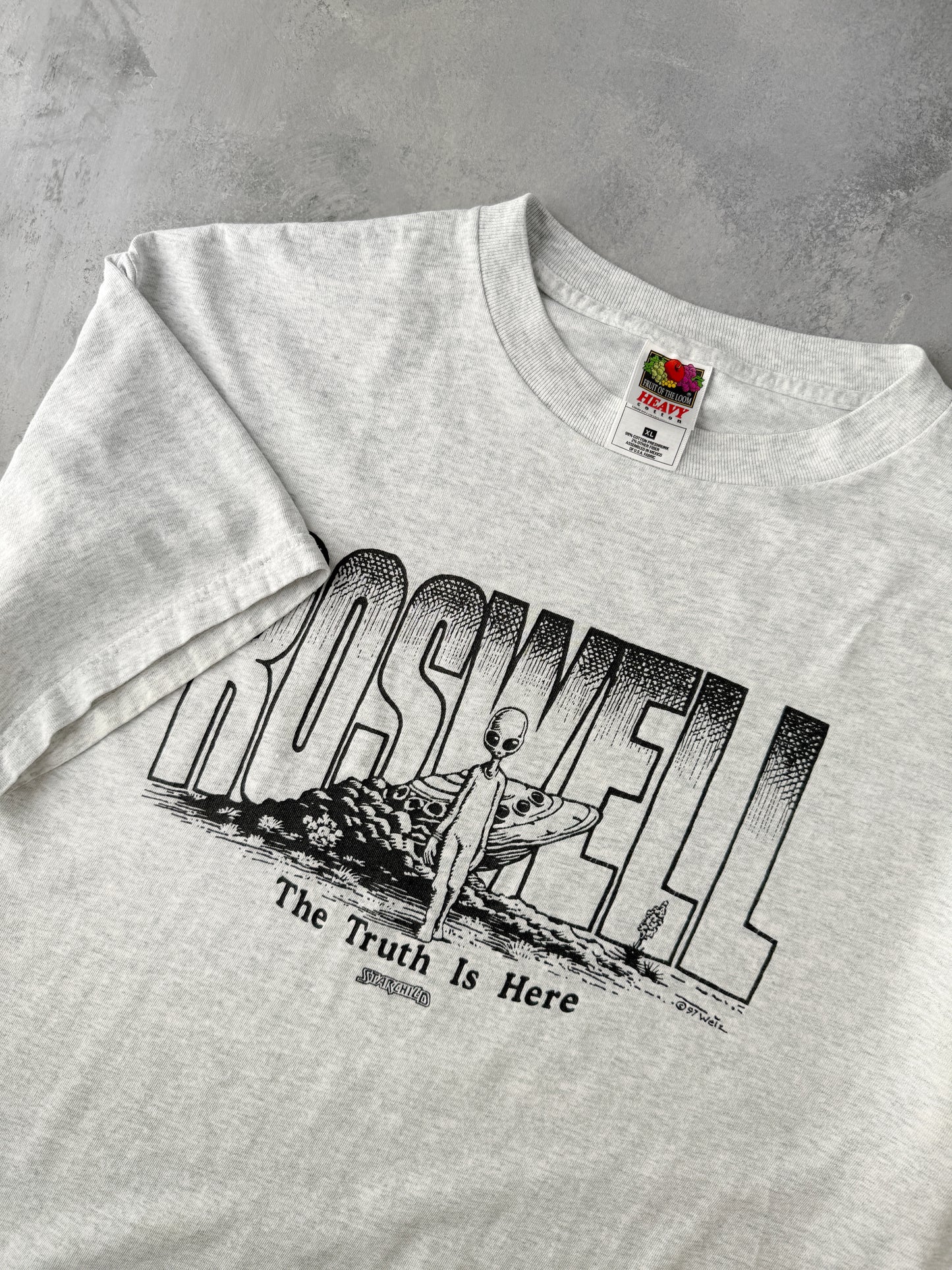 Roswell Aliens T-Shirt '97 - XL