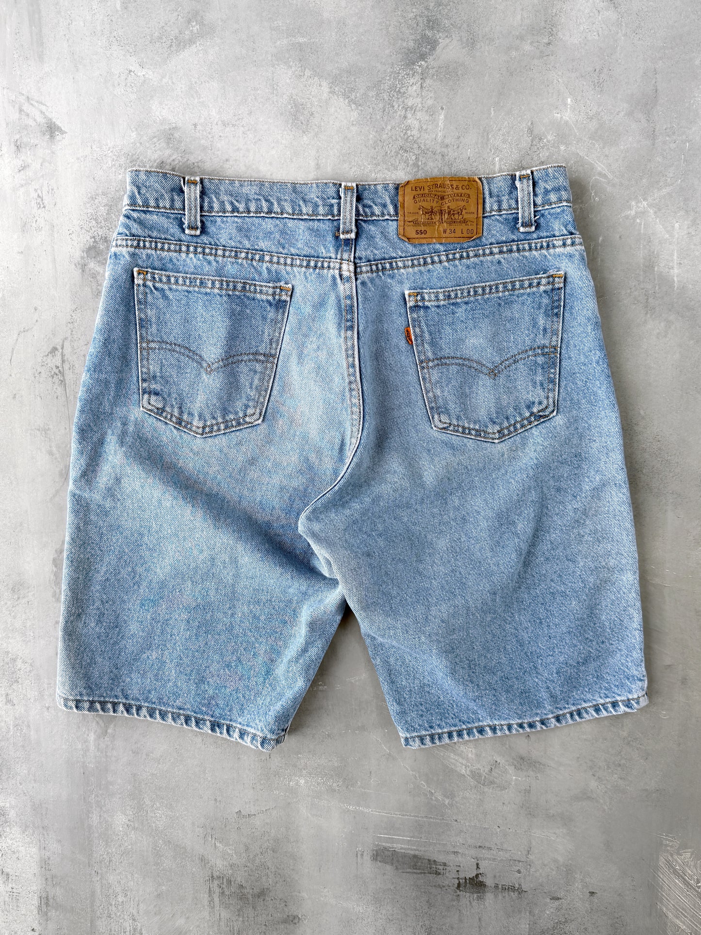 Light Blue Levi's Jorts 90's - 34