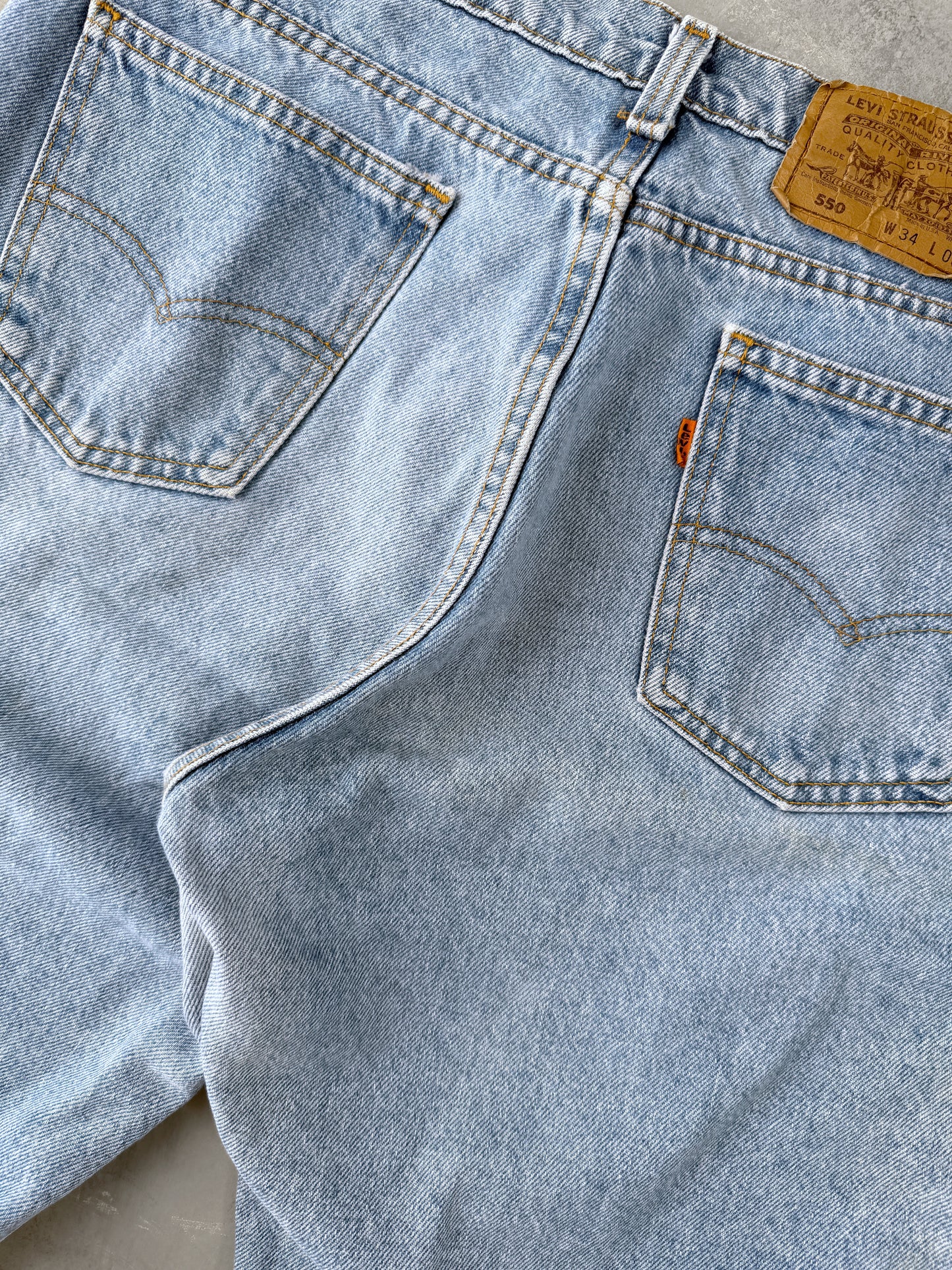 Light Blue Levi's Jorts 90's - 34