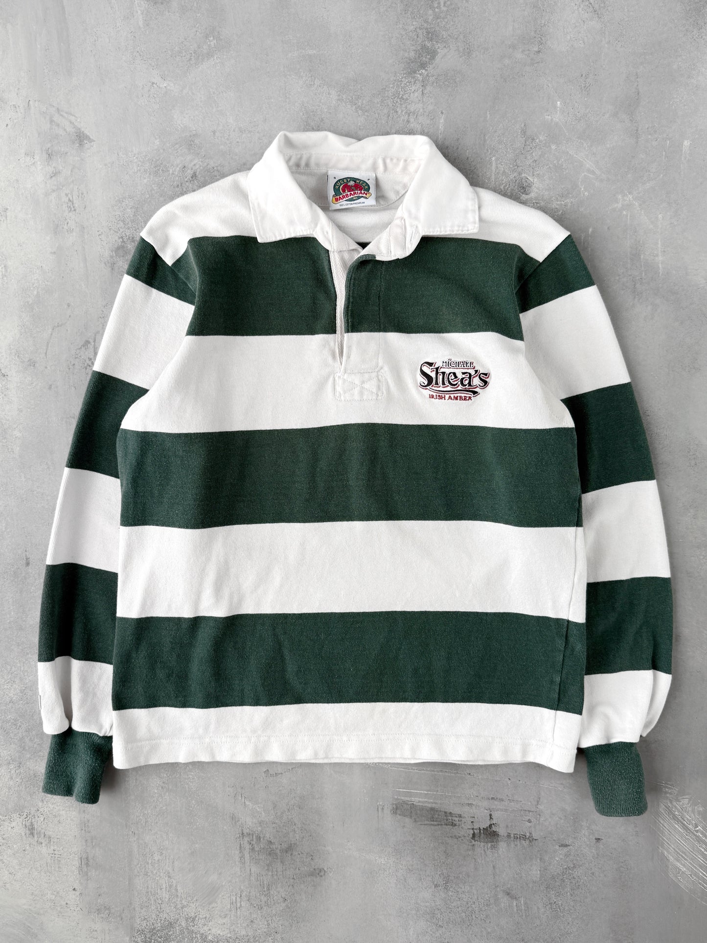 Michael Shea's Irish Amber Rugby Shirt Y2K - Small