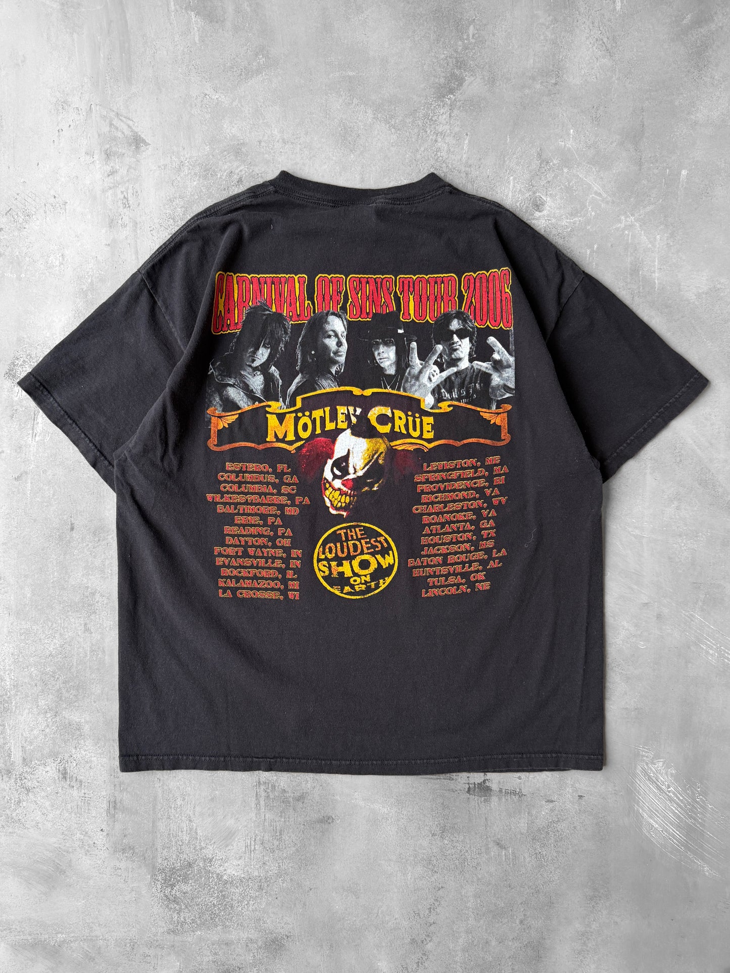 Motley Crue Tour T-Shirt '06 - XL