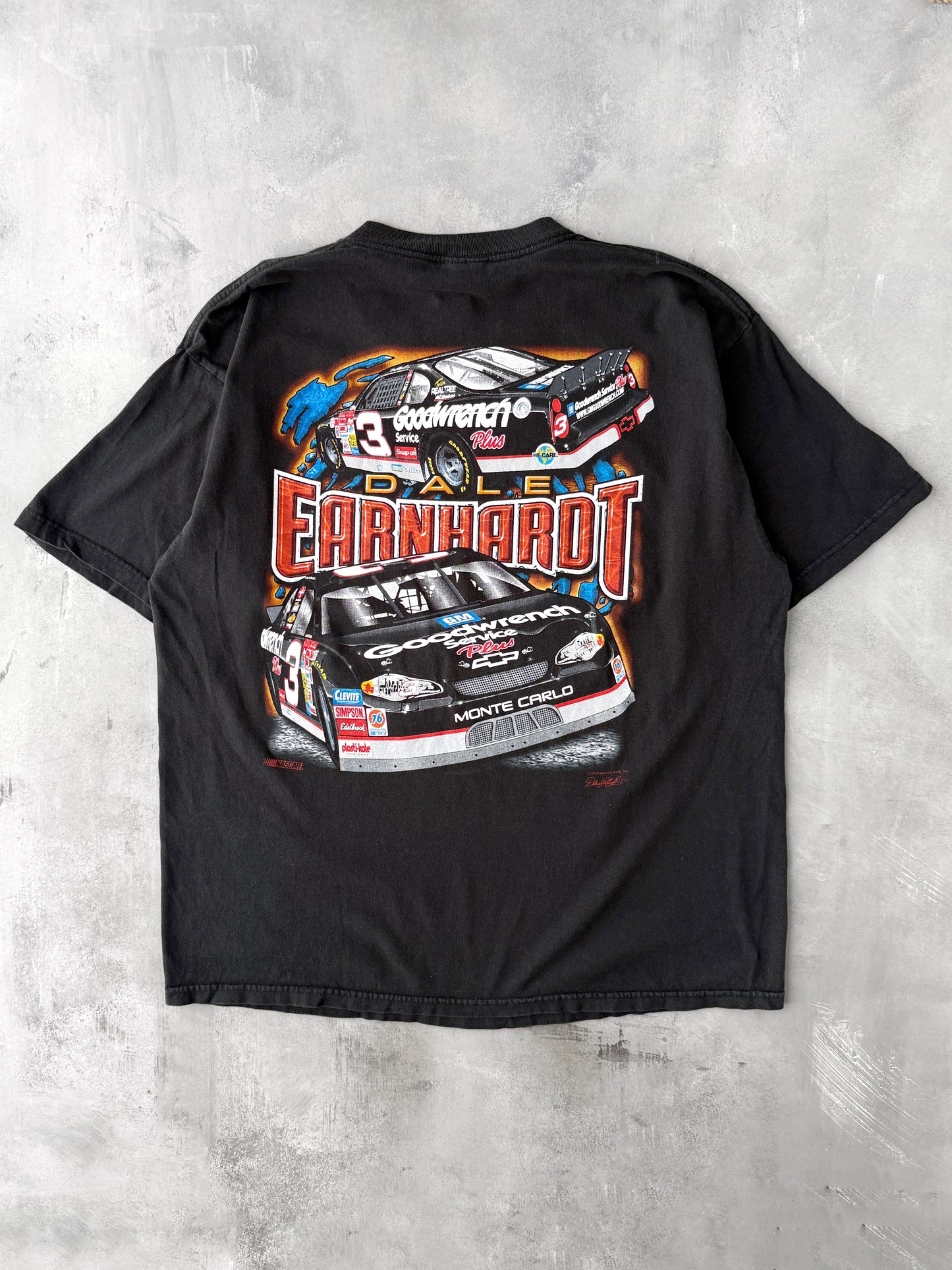 Dale Earnhardt NASCAR T-Shirt 90's - XL