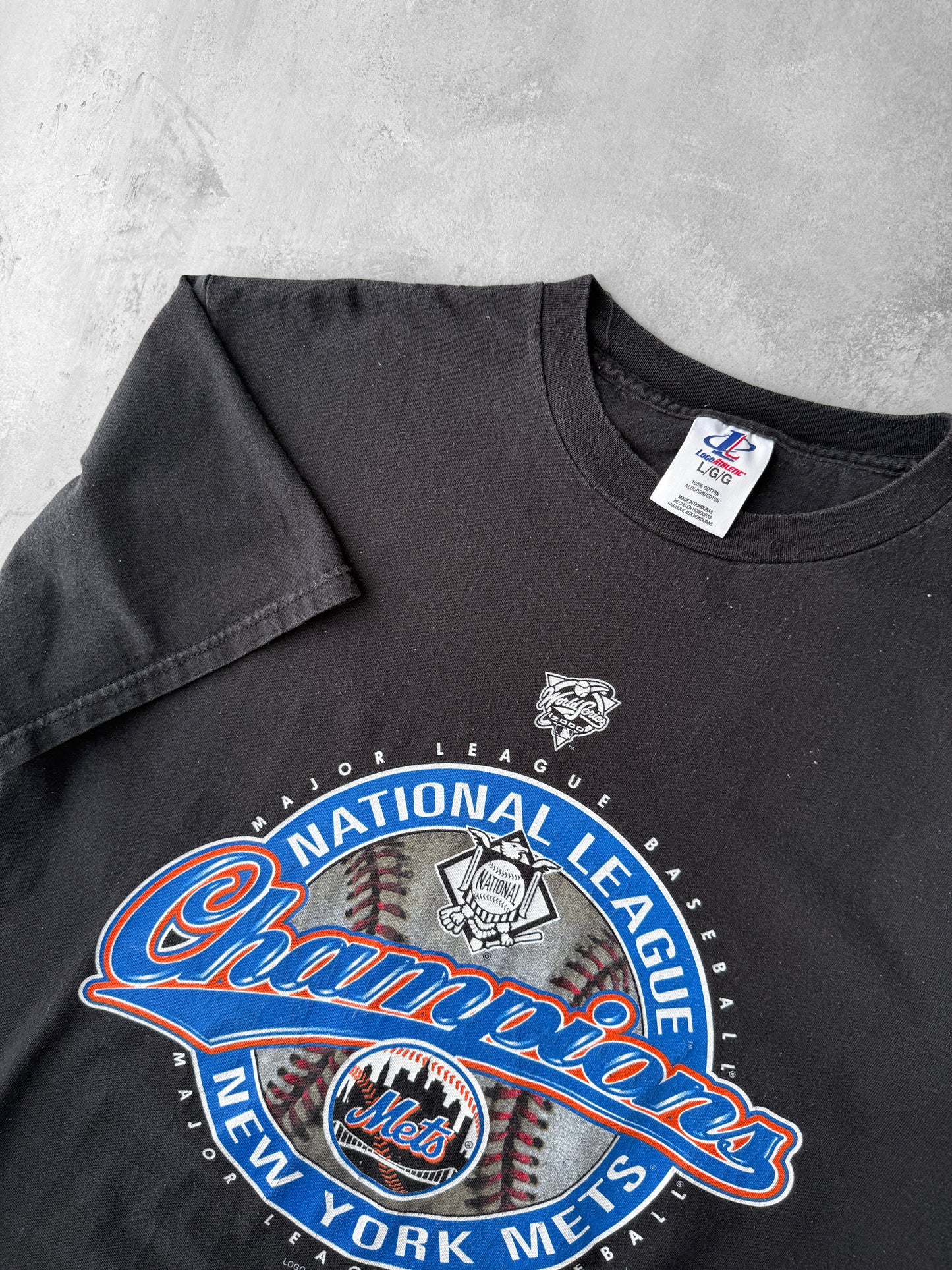 New York Mets NL Champions T-Shirt '00 - Large / XL