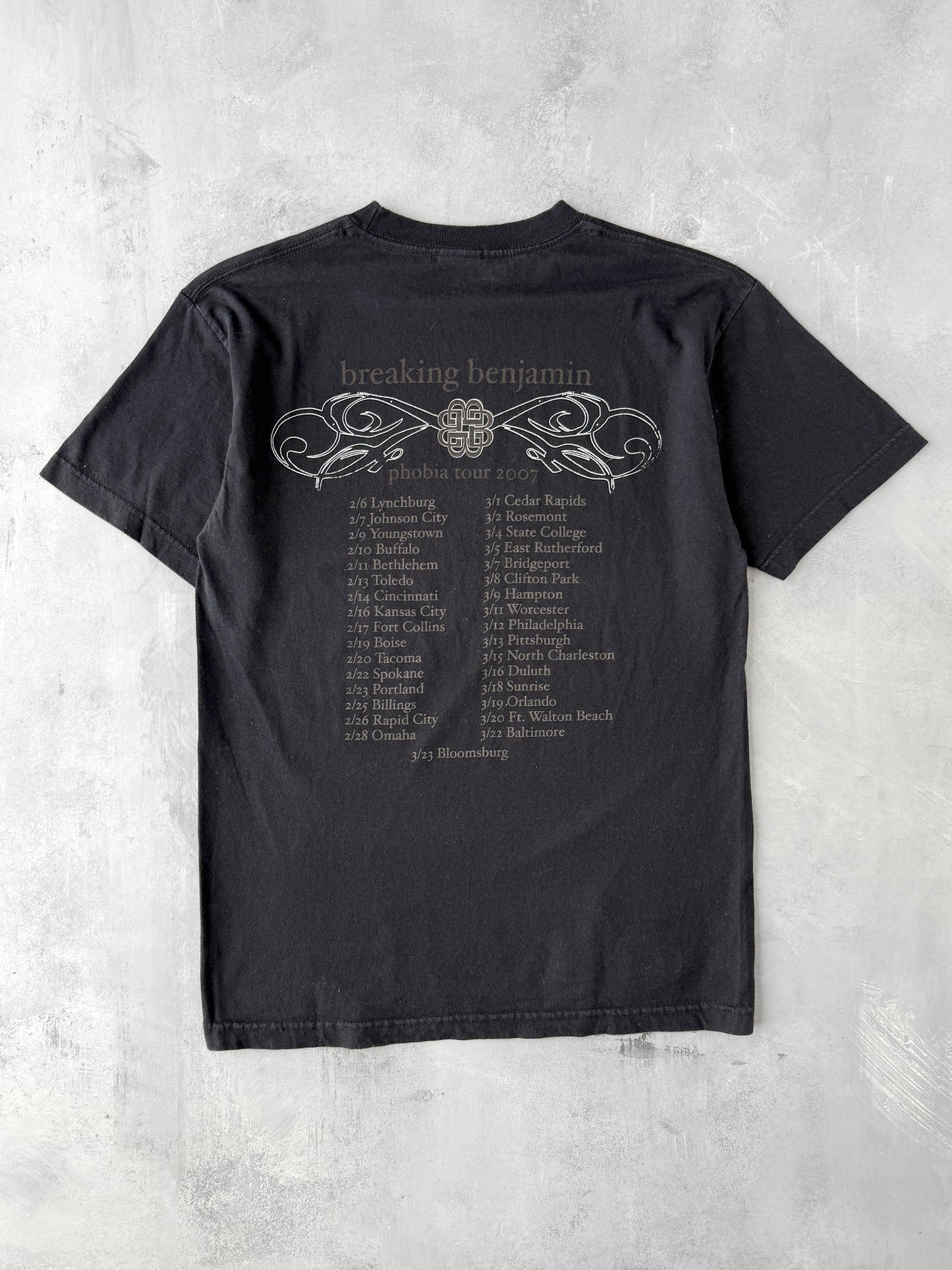 Breaking Benjamin Tour T-Shirt '07 - Medium
