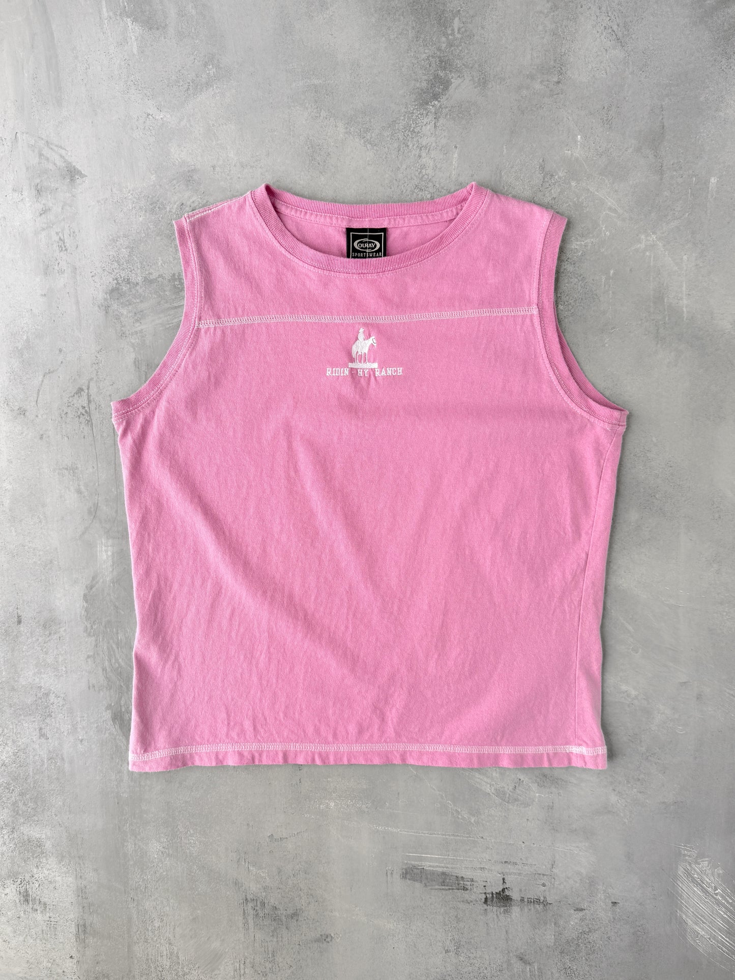 Ridin-Hy Ranch Tank Top 90's - Large