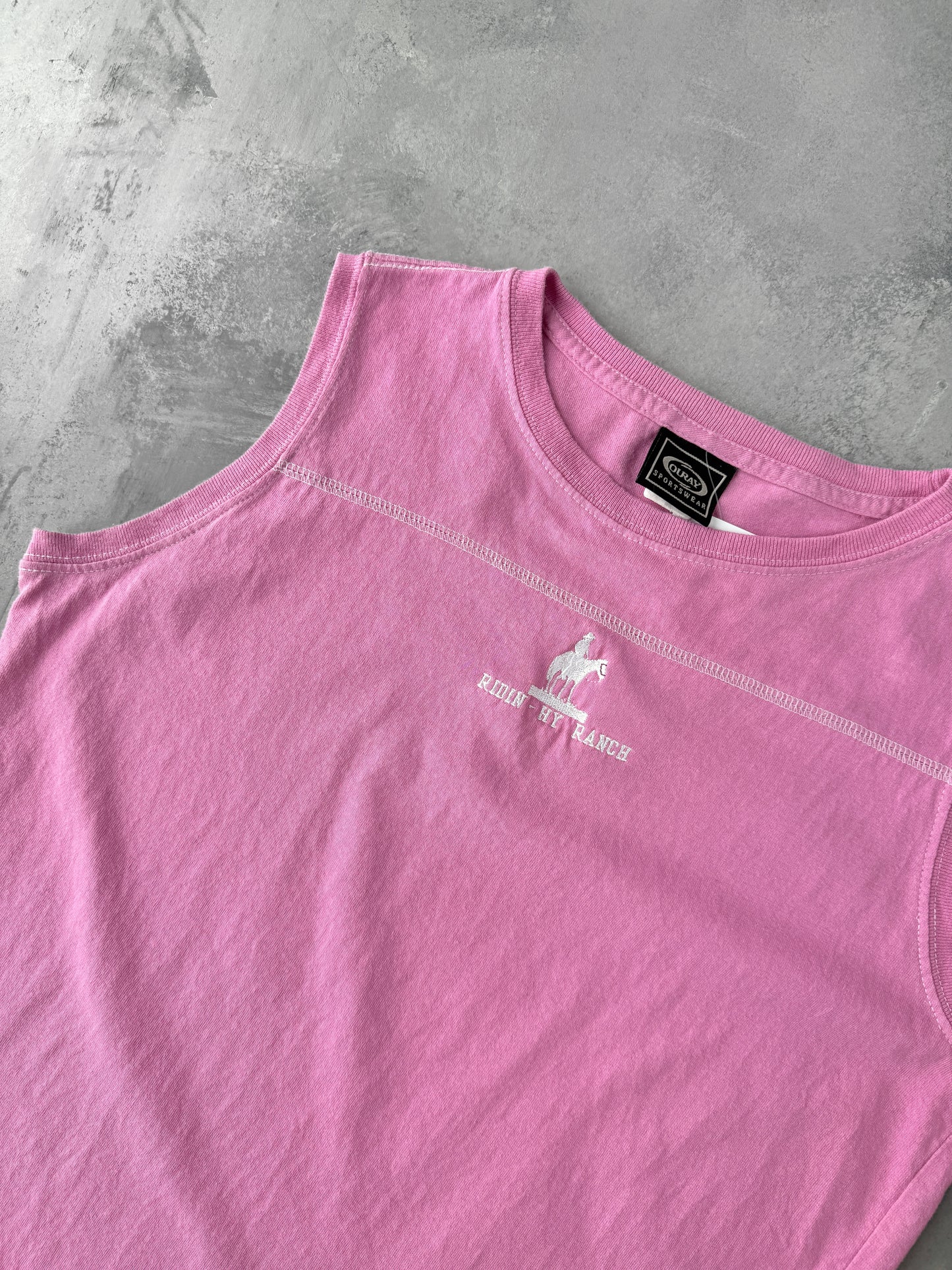 Ridin-Hy Ranch Tank Top 90's - Large