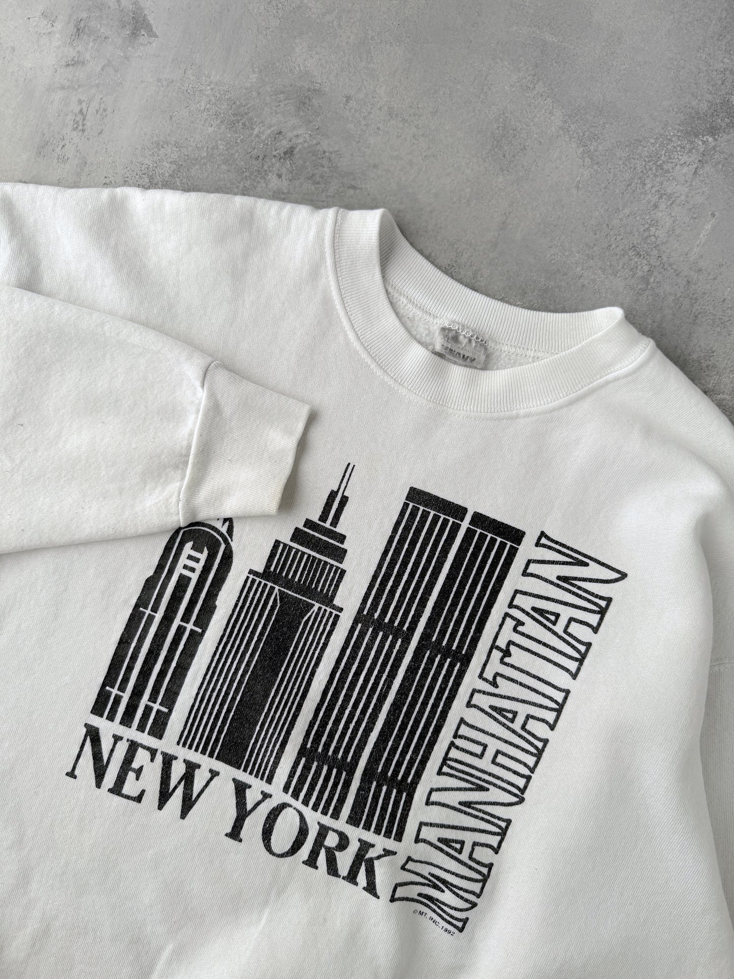 Manhattan New York City Sweatshirt '92 - XL