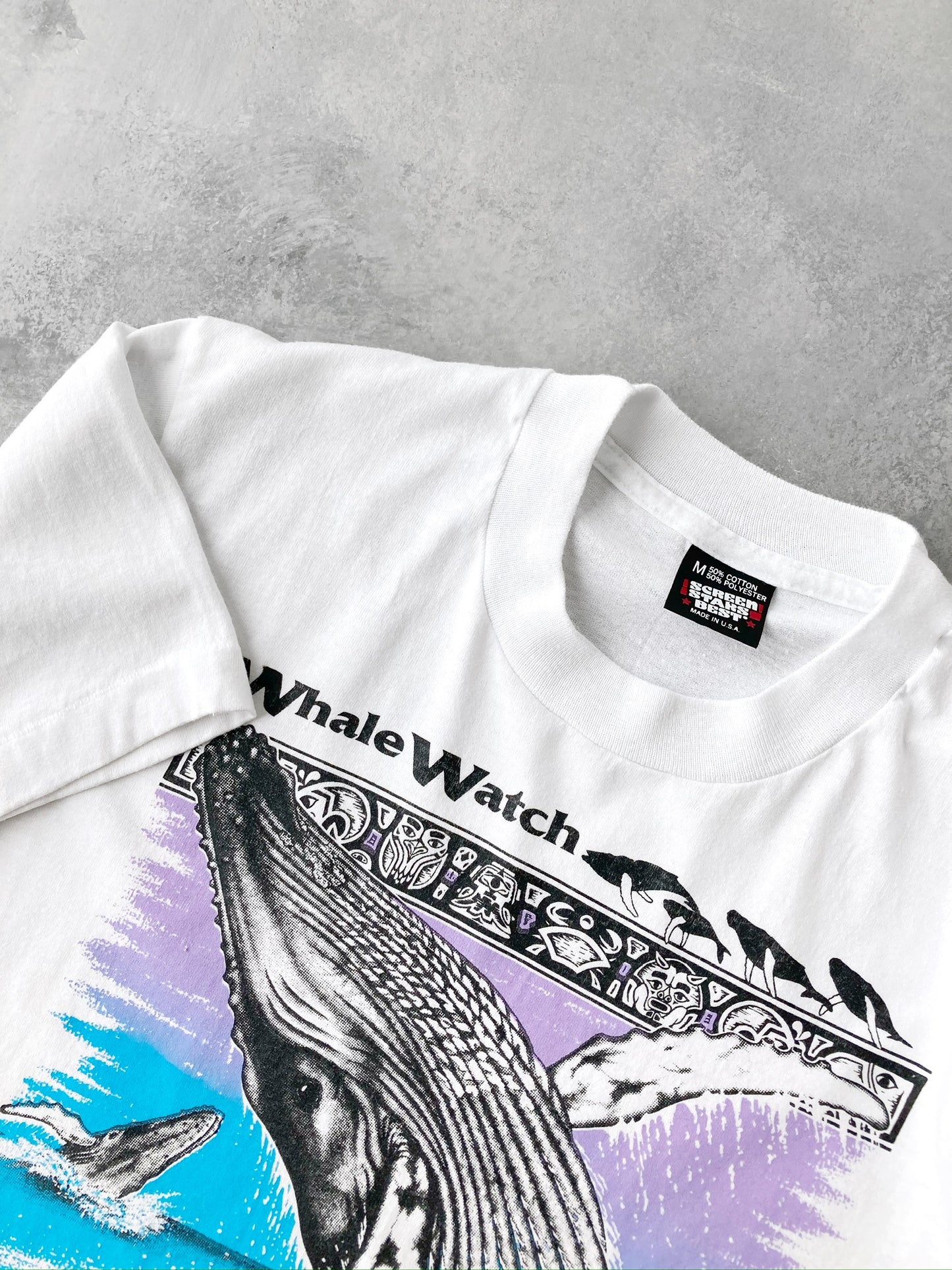 Whale Watch T-Shirt '90 - Medium