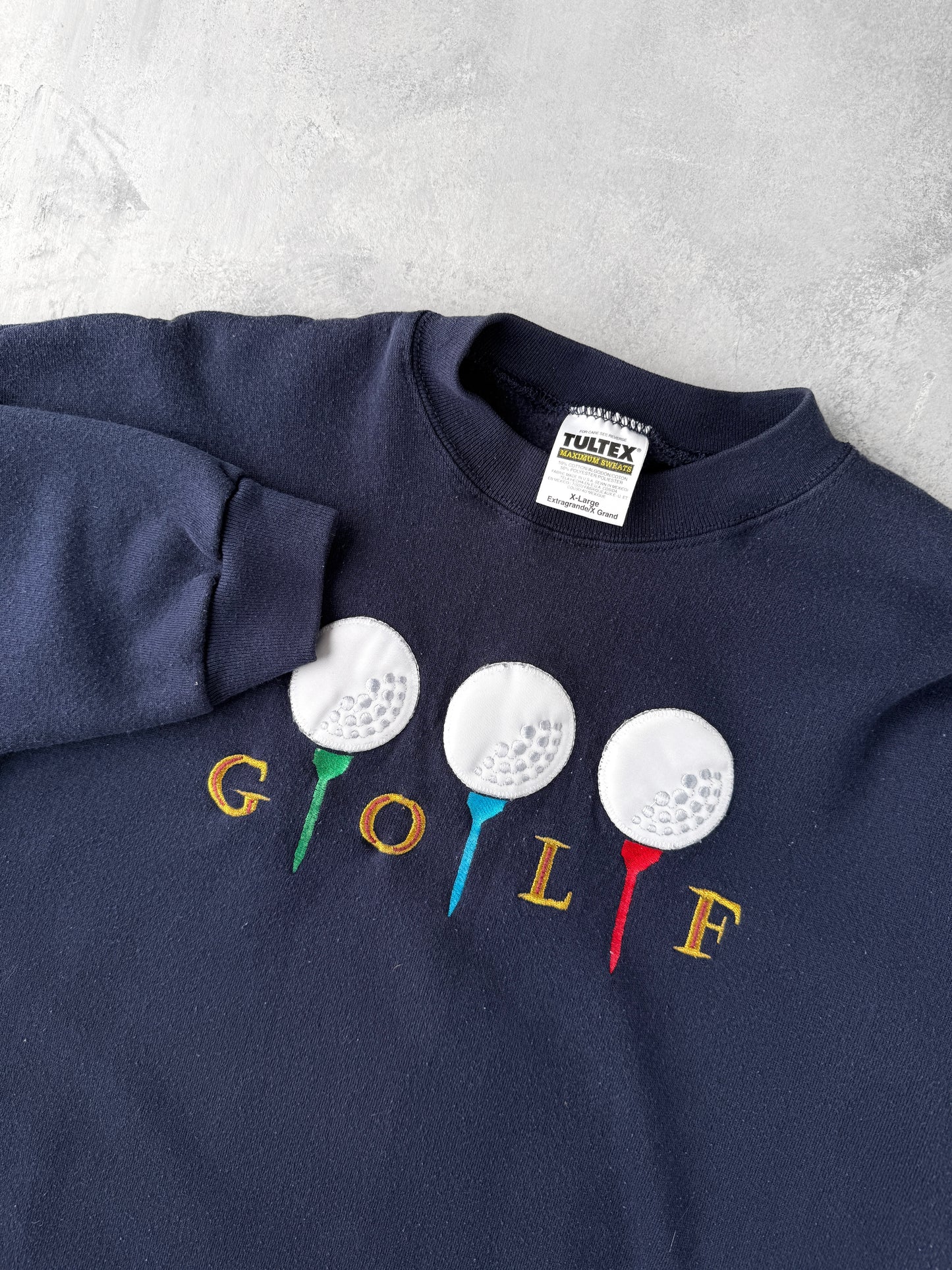 Golf Sweatshirt 90's - Large