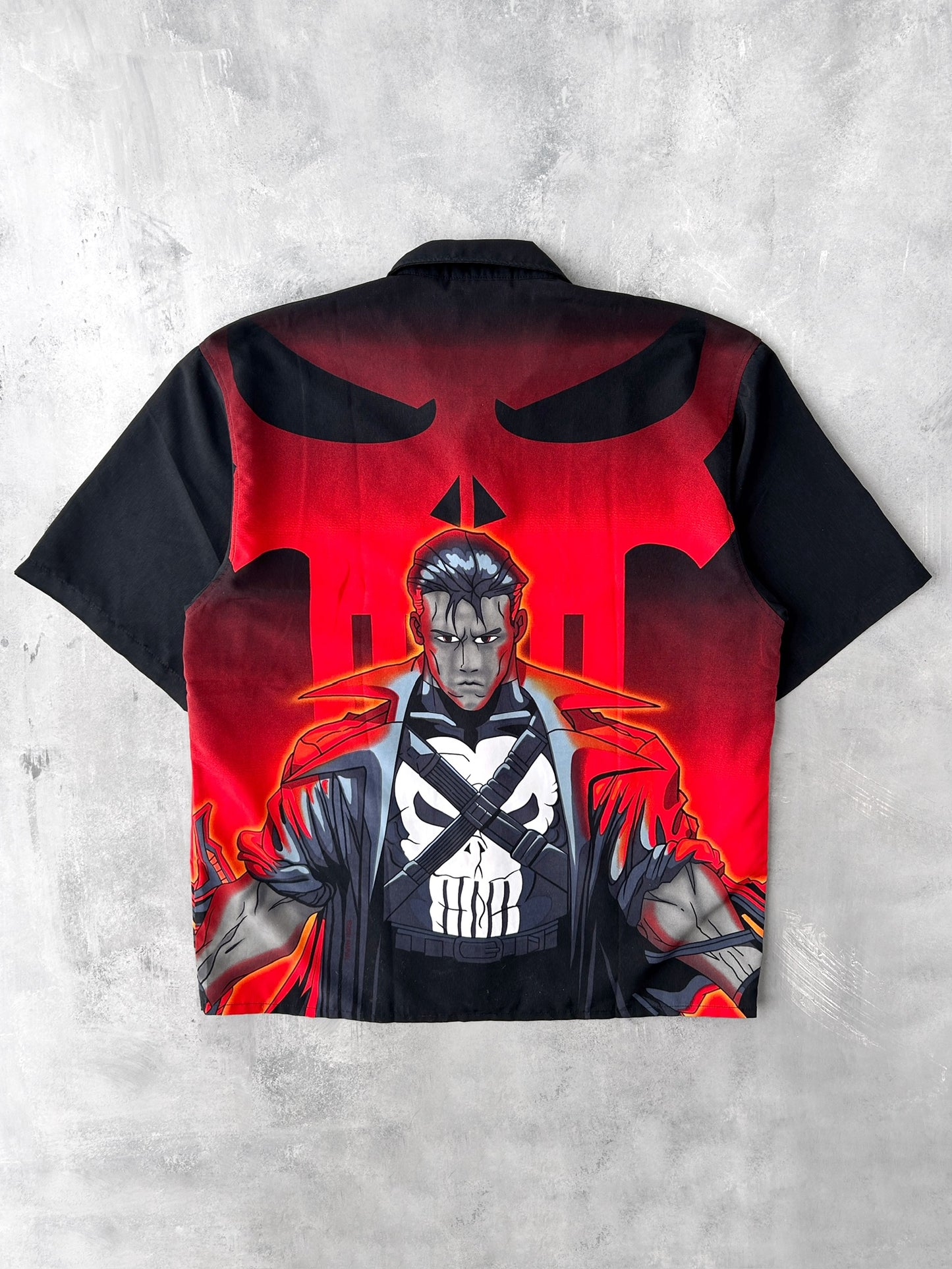 Punisher Button Down Shirt '01 - XL