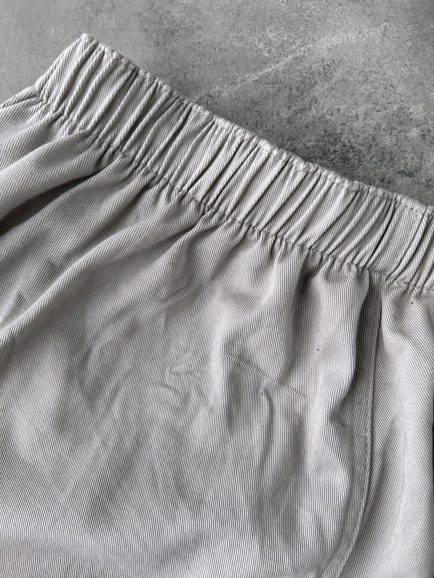 Nike Gray Twill Pants 80's - Small / Medium