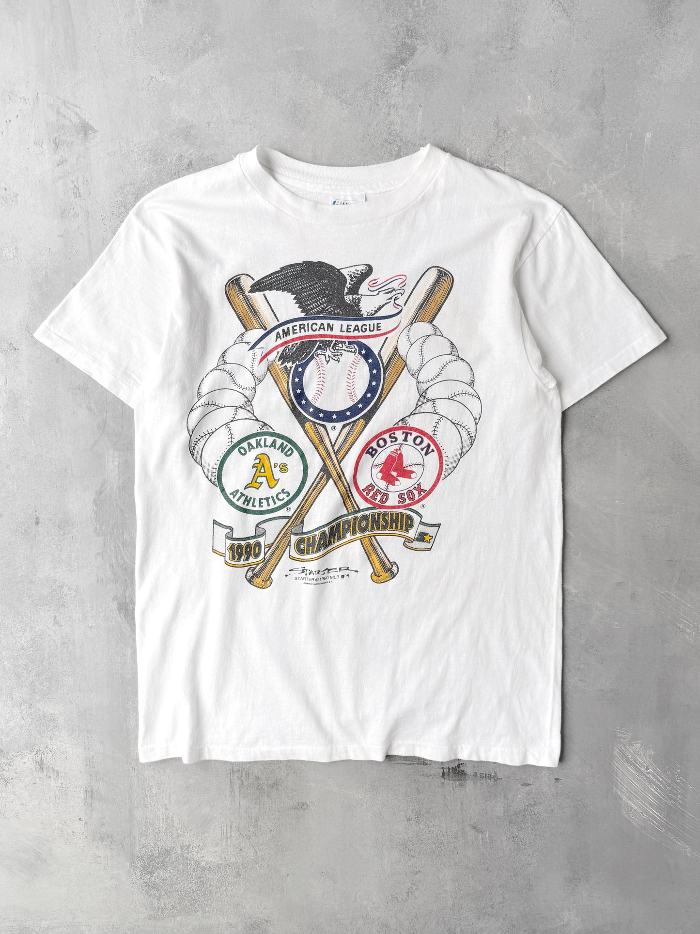 American League Championship T-Shirt '90 - Medium