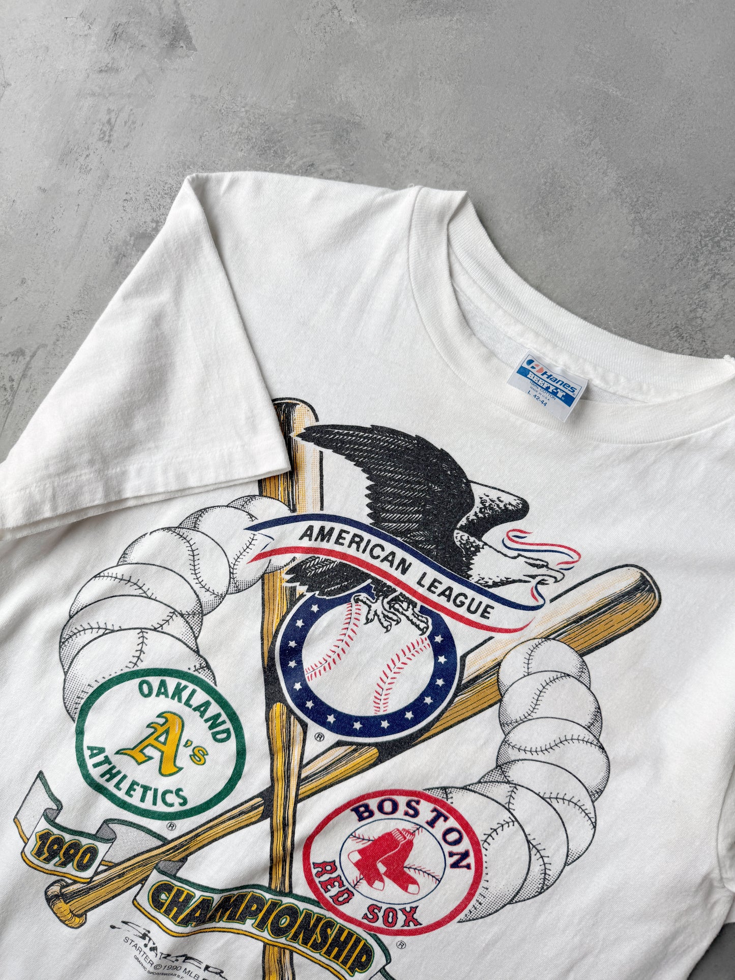 American League Championship T-Shirt '90 - Medium