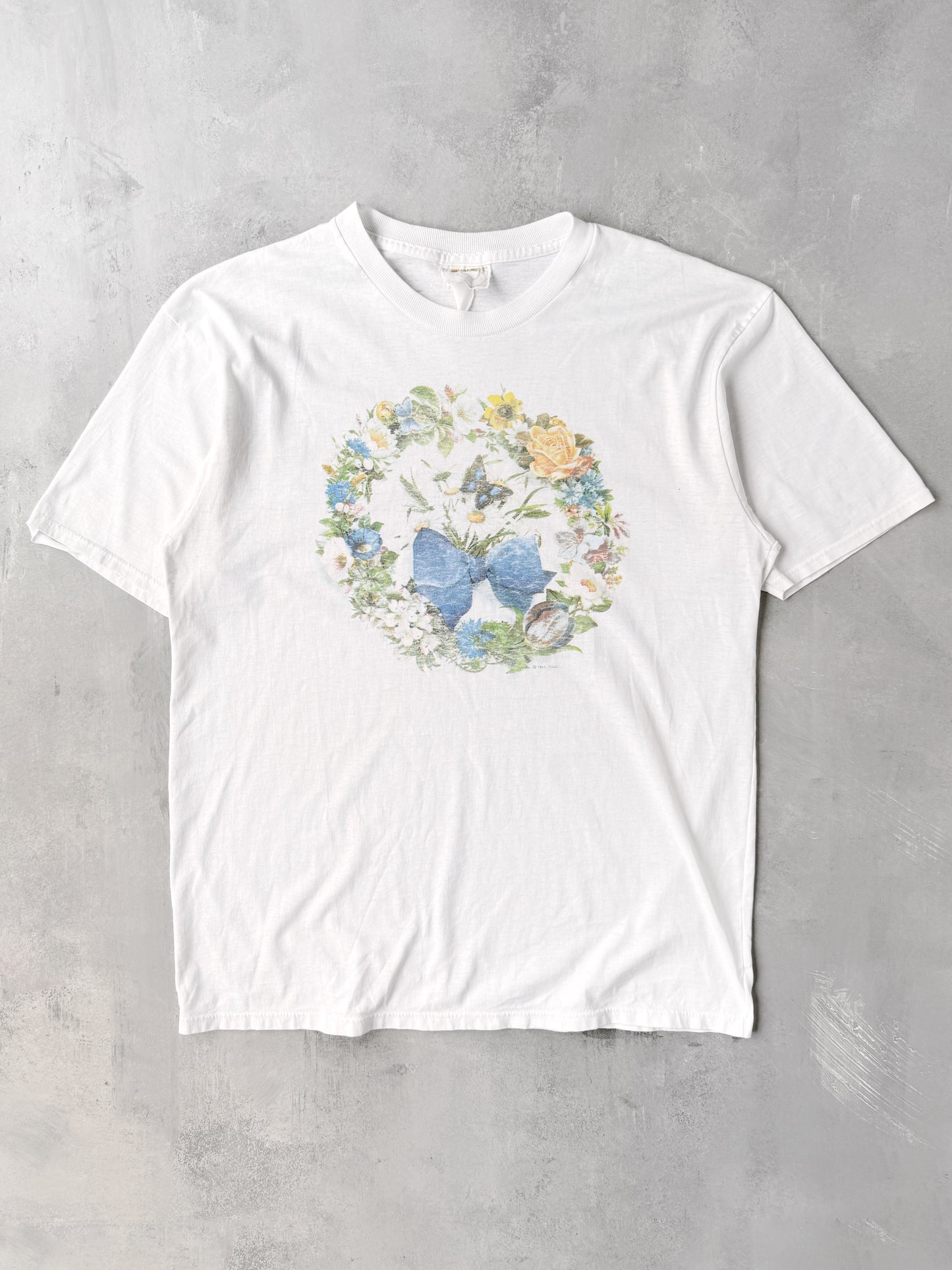 Floral Wreath T-Shirt '94 - Large