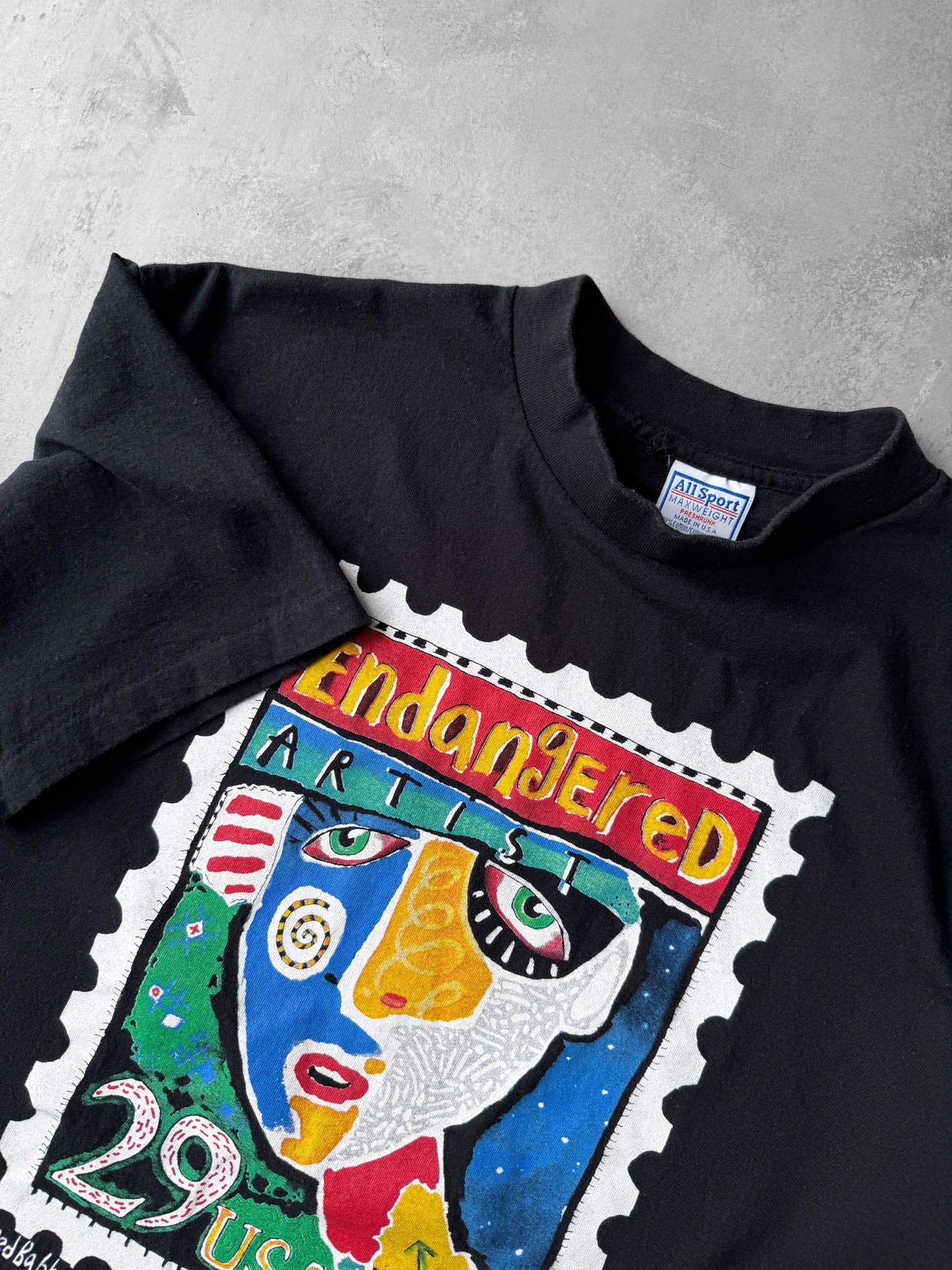 Fred Babb Endangered Artist T-Shirt 90's - XL
