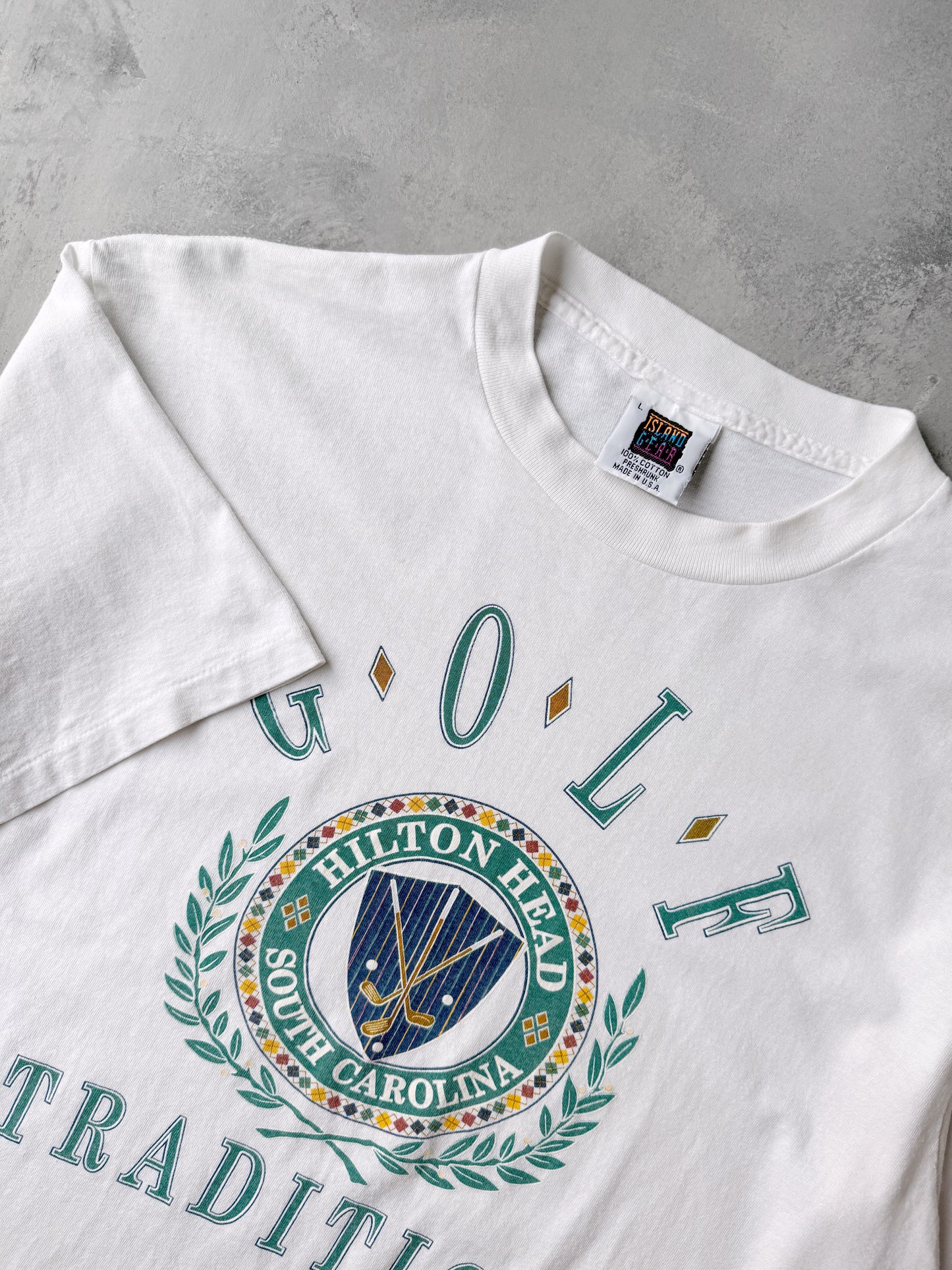 Hilton Head Golf Tradition T-Shirt 90's - Large
