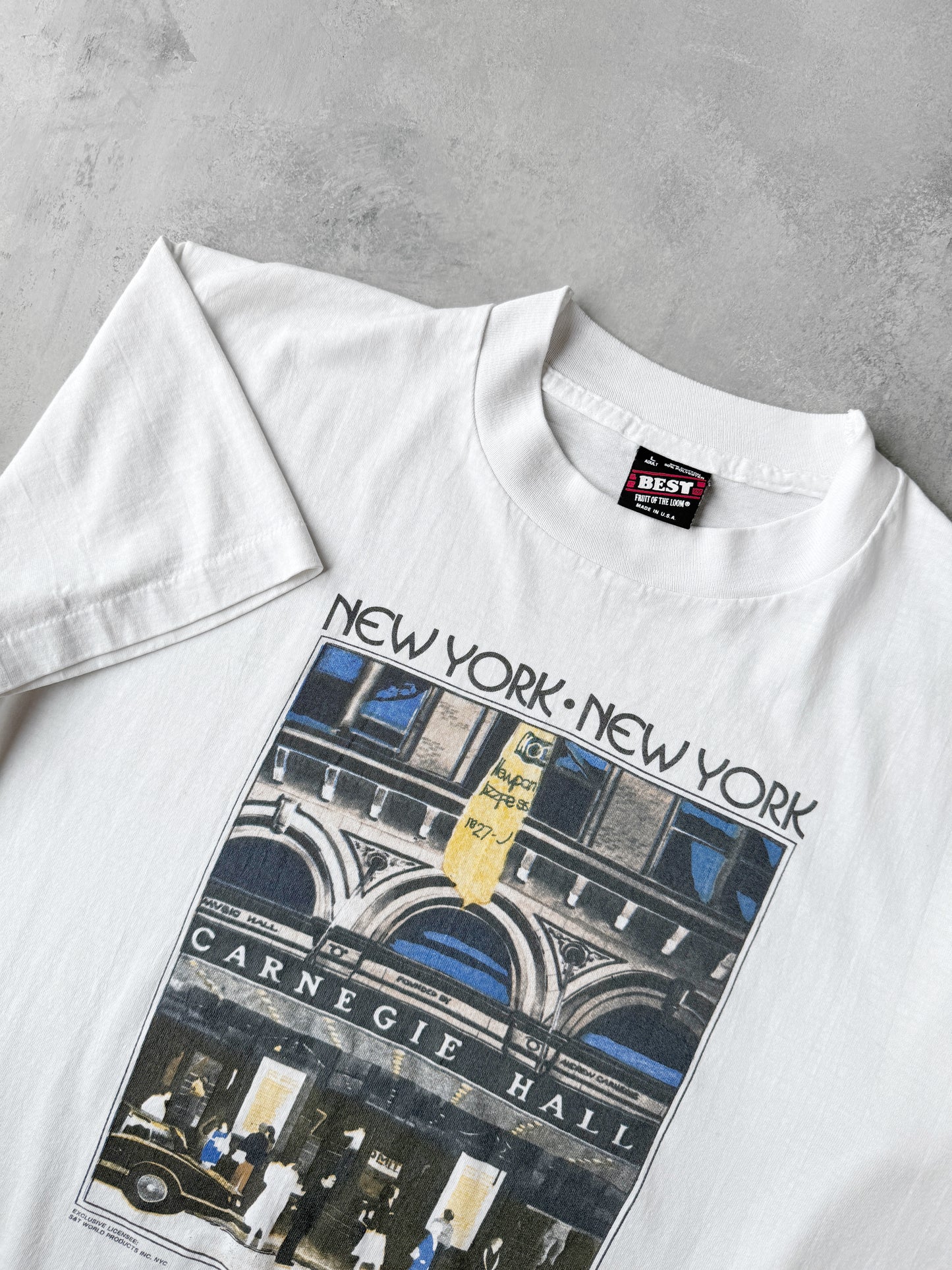 Carnegie Hall T-Shirt 90's - Medium / Large