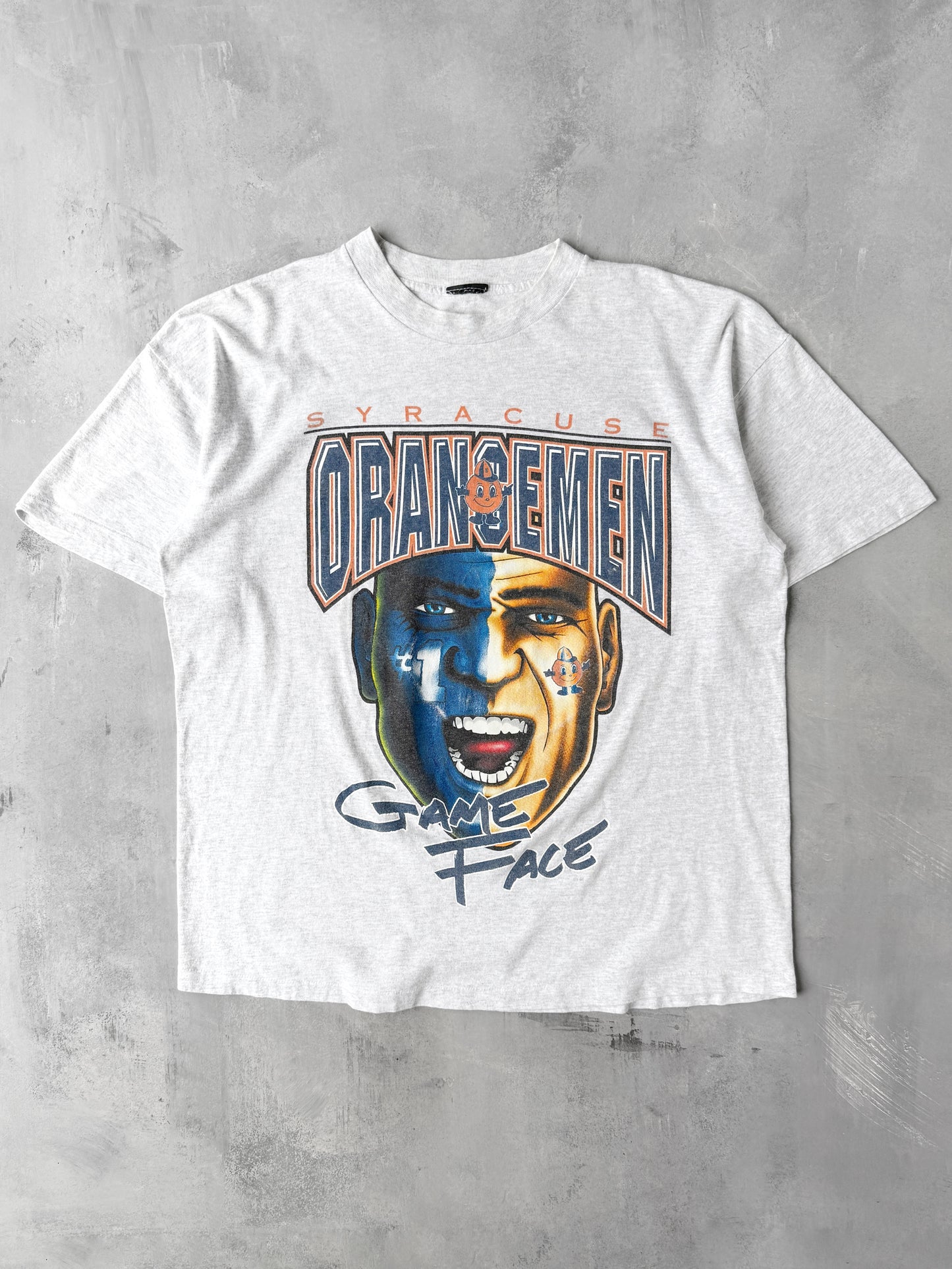 Syracuse University Game Face T-Shirt 90's - XL