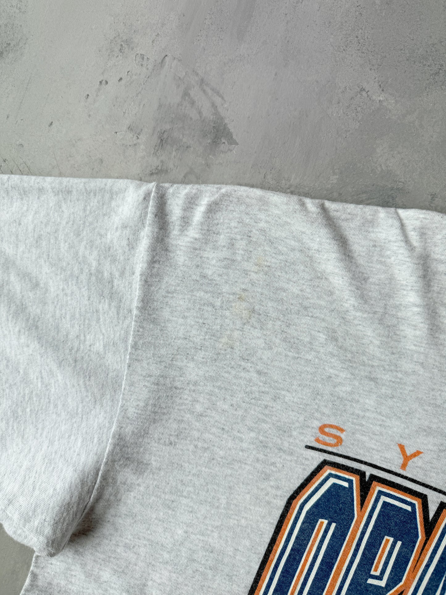 Syracuse University Game Face T-Shirt 90's - XL