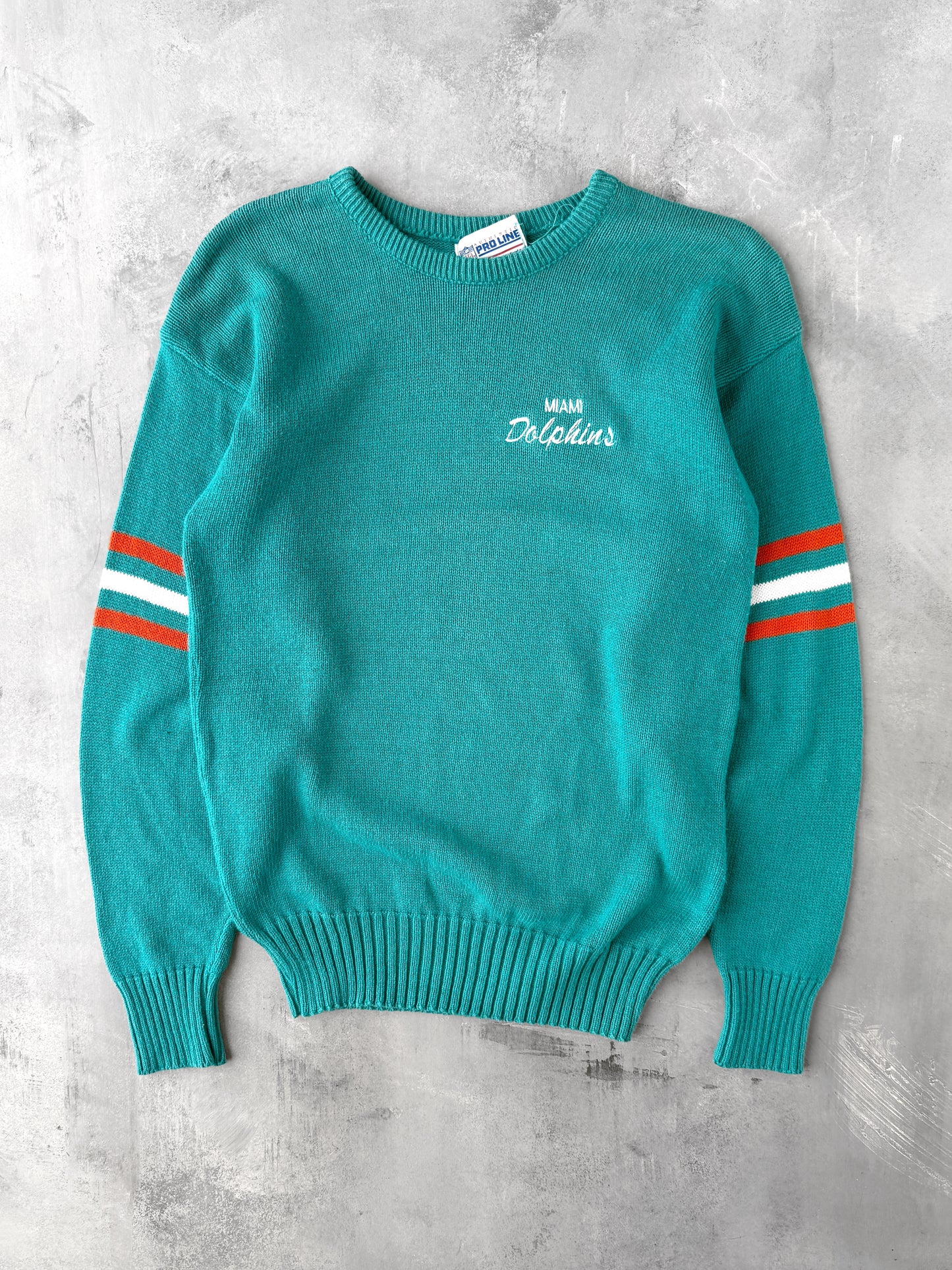 Miami Dolphins Sweater 90's - Small / Medium