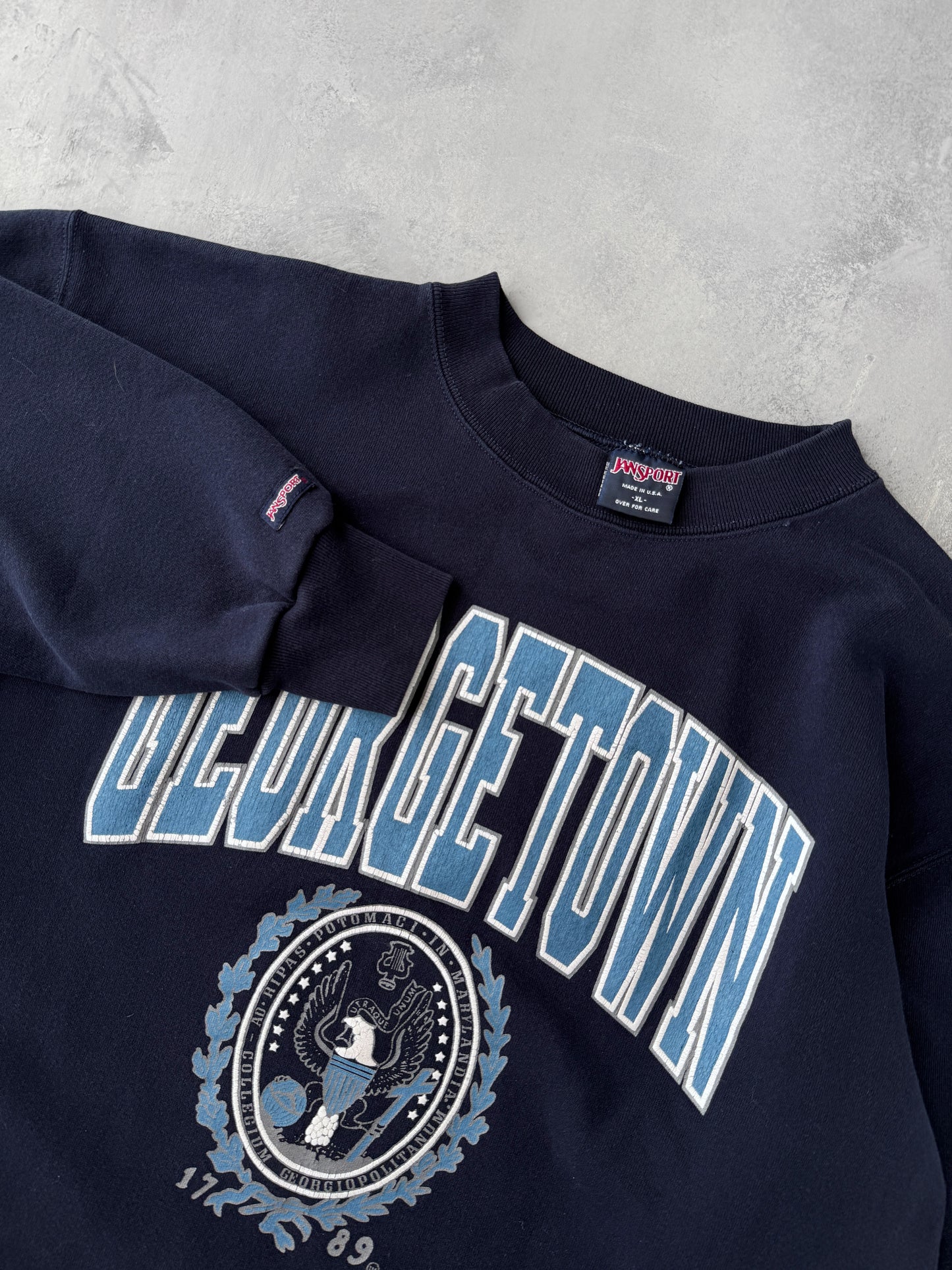 Georgetown University Sweatshirt 90's - Large
