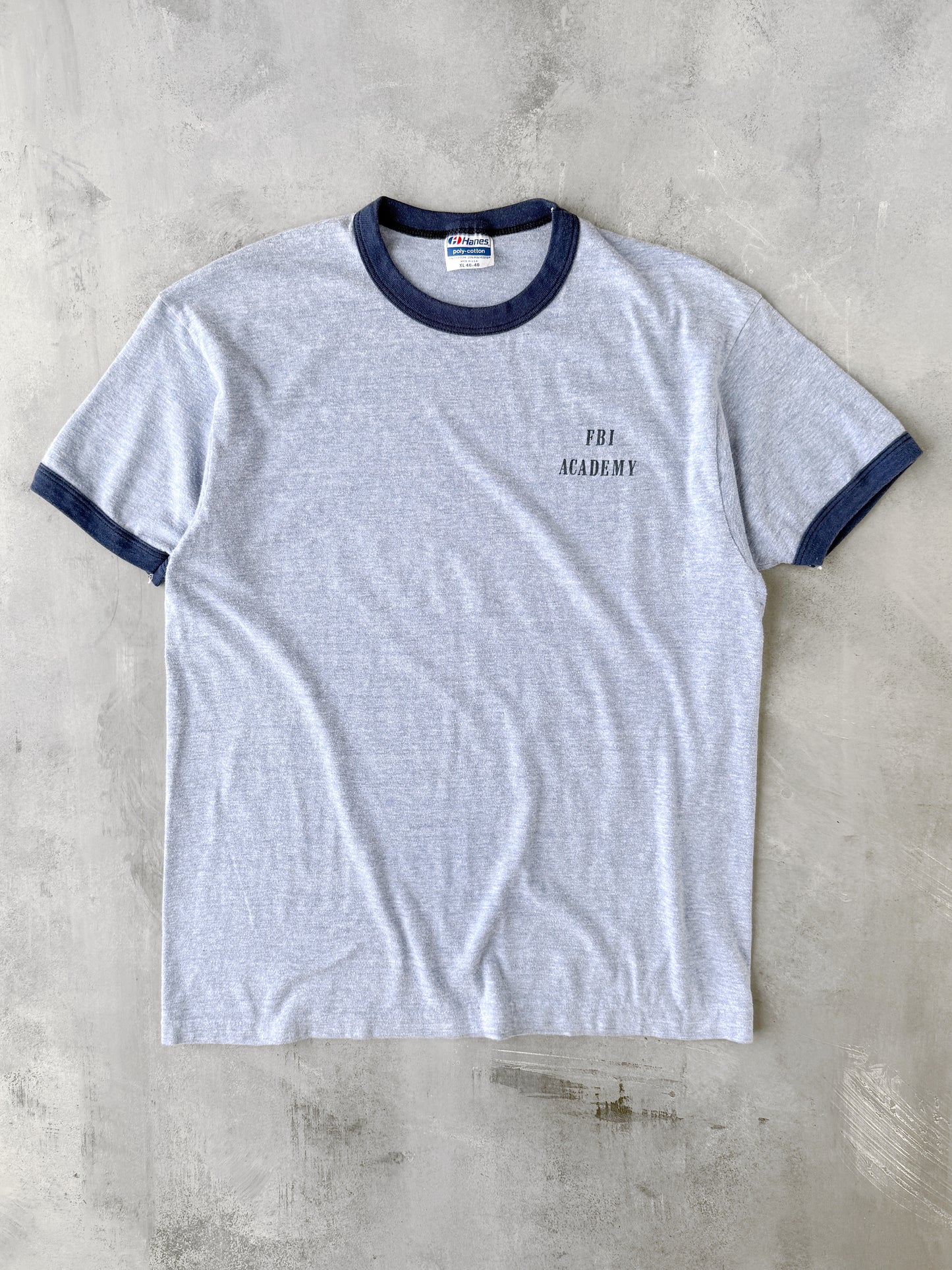 FBI Academy Ringer T-Shirt 80's - Large