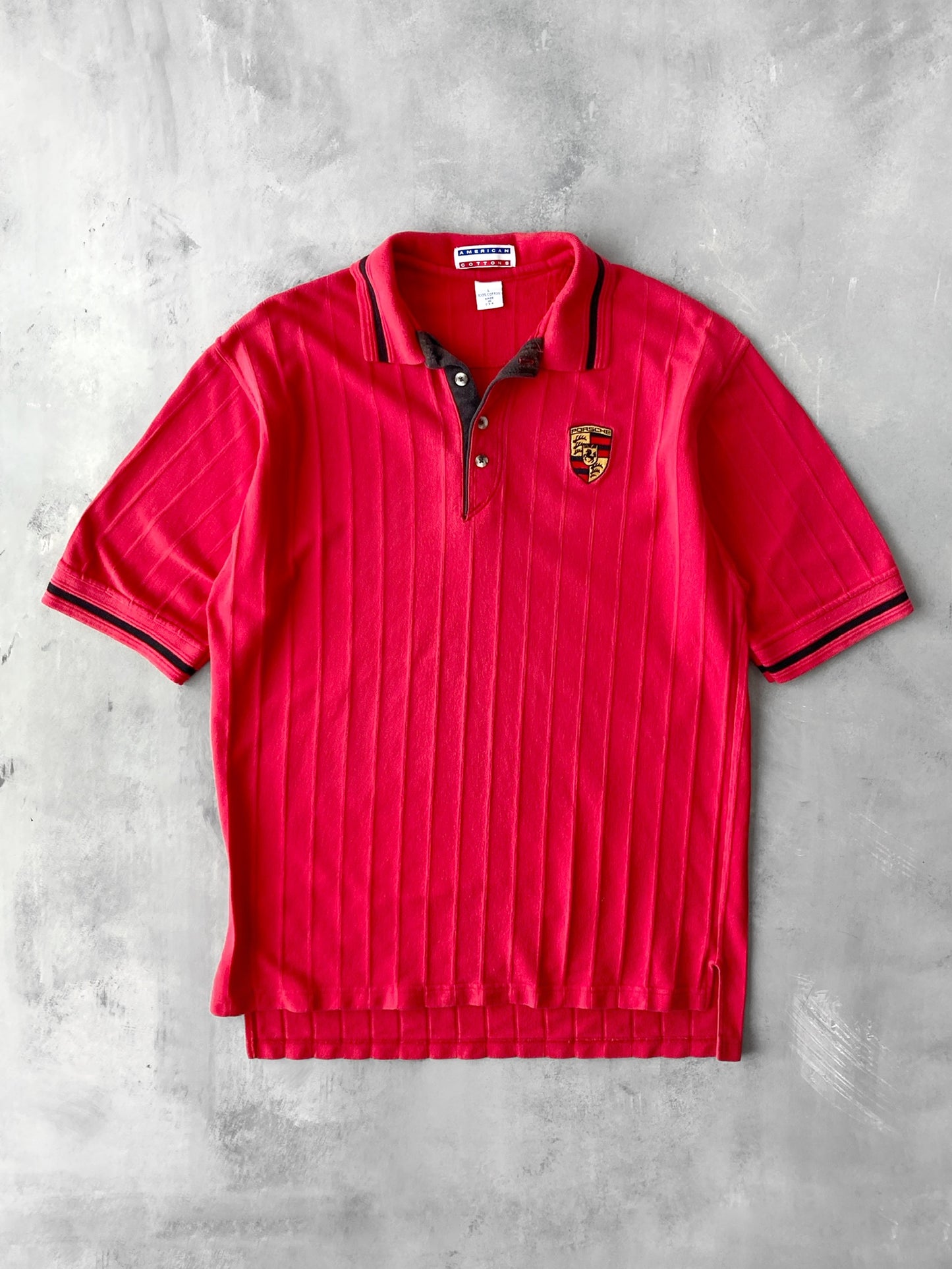 Porsche Polo Shirt 90's - Large