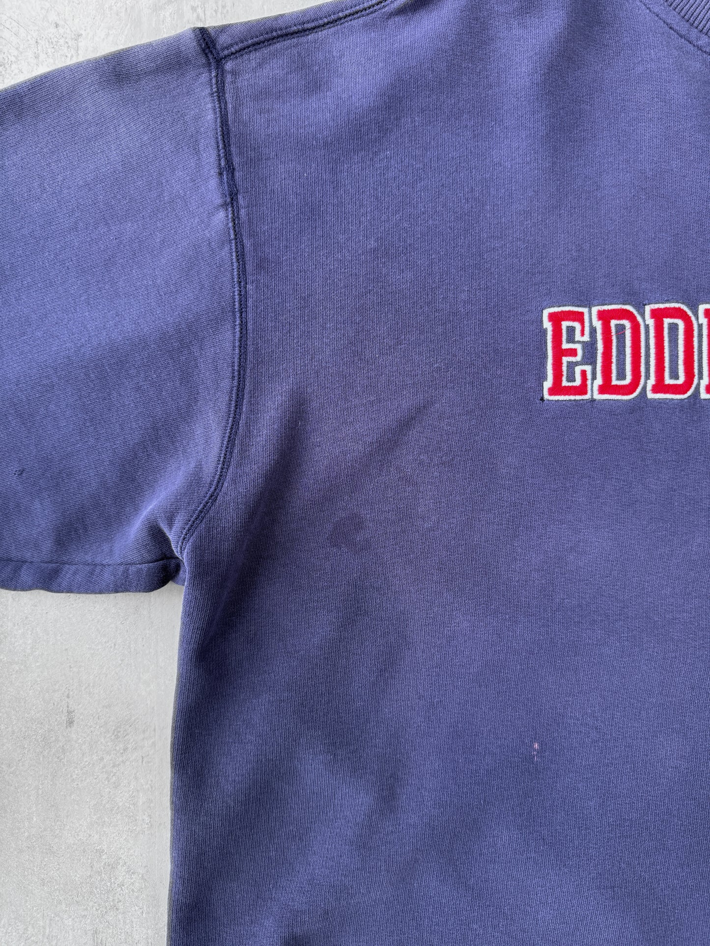 Distressed Eddie Bauer Sweatshirt Y2K - Large / XL