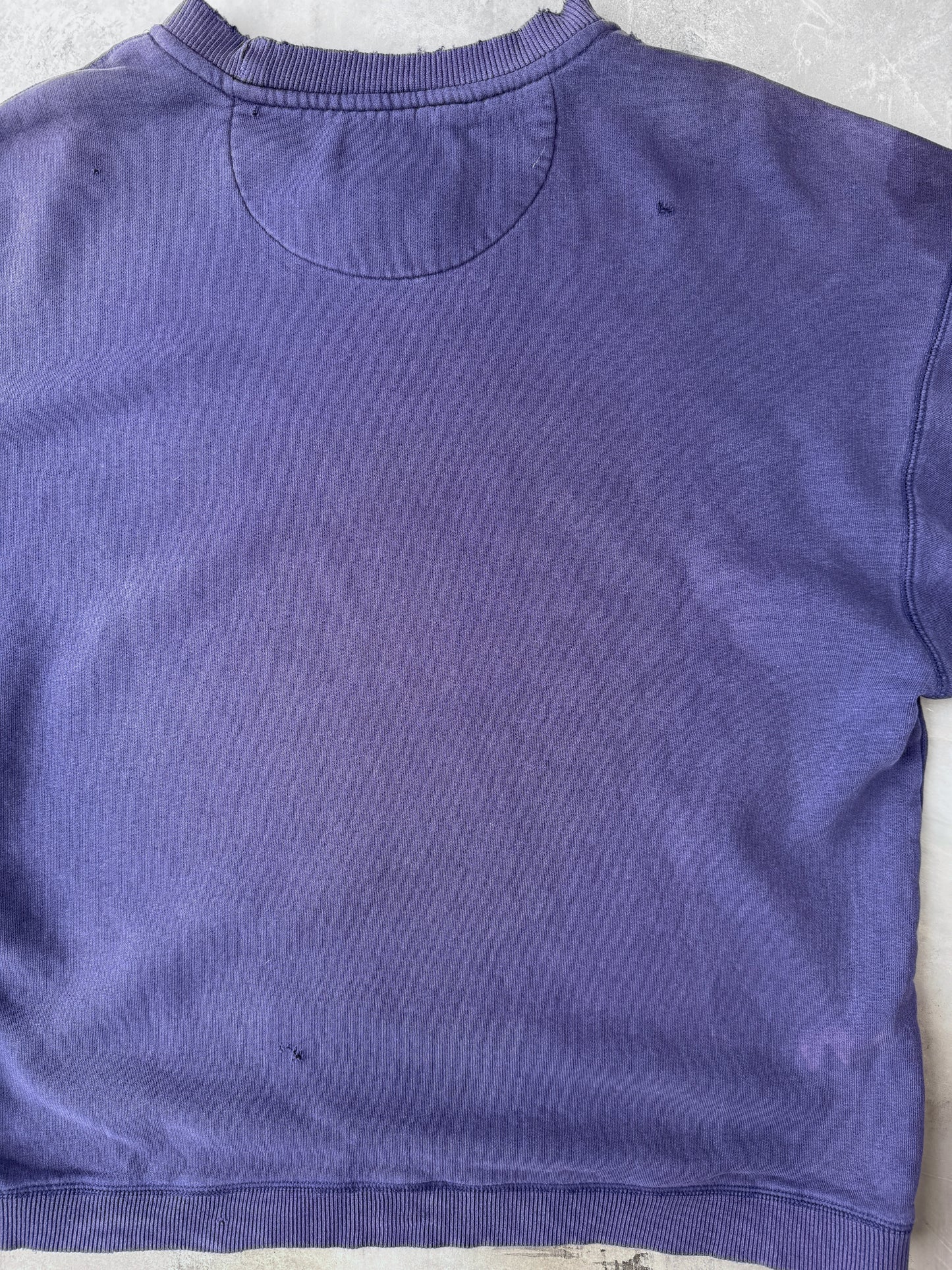 Distressed Eddie Bauer Sweatshirt Y2K - Large / XL