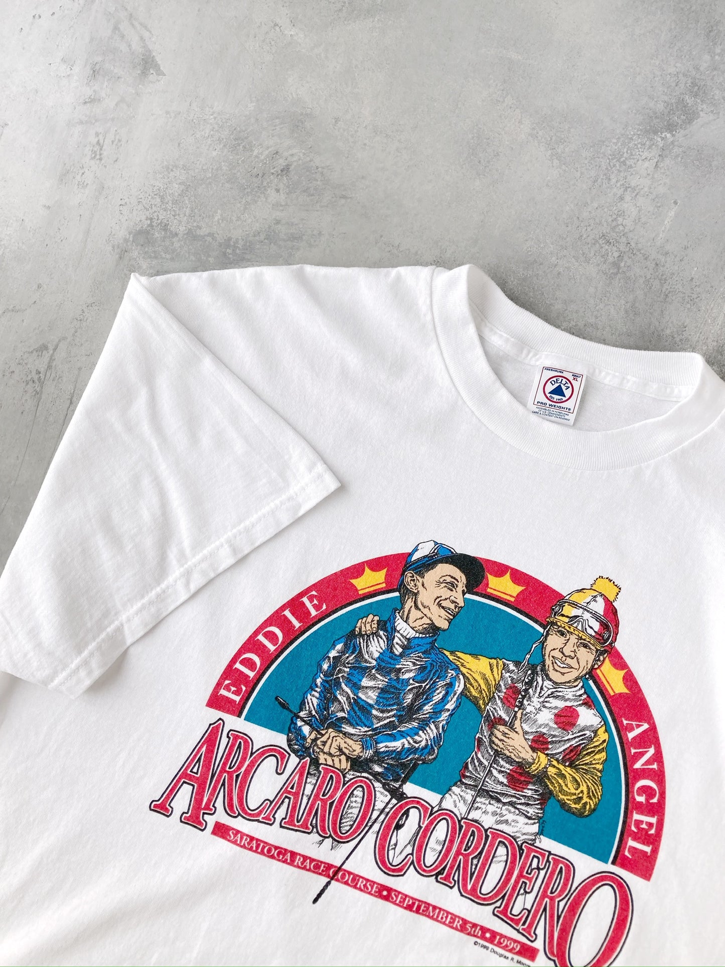 Saratoga Arcaro and Cordero T-Shirt '99 - XL