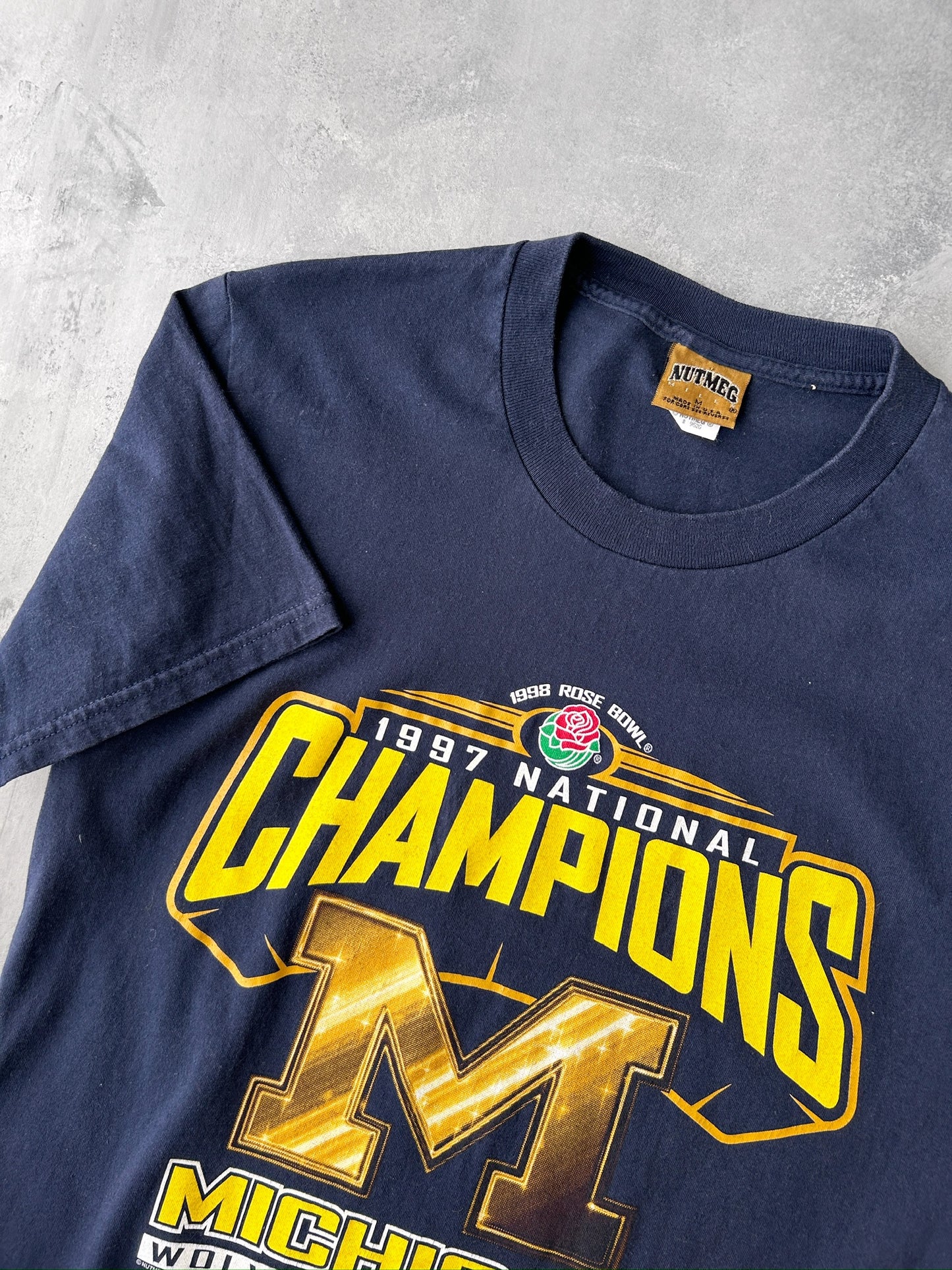 University of Michigan Rose Bowl T-Shirt '98 - Medium