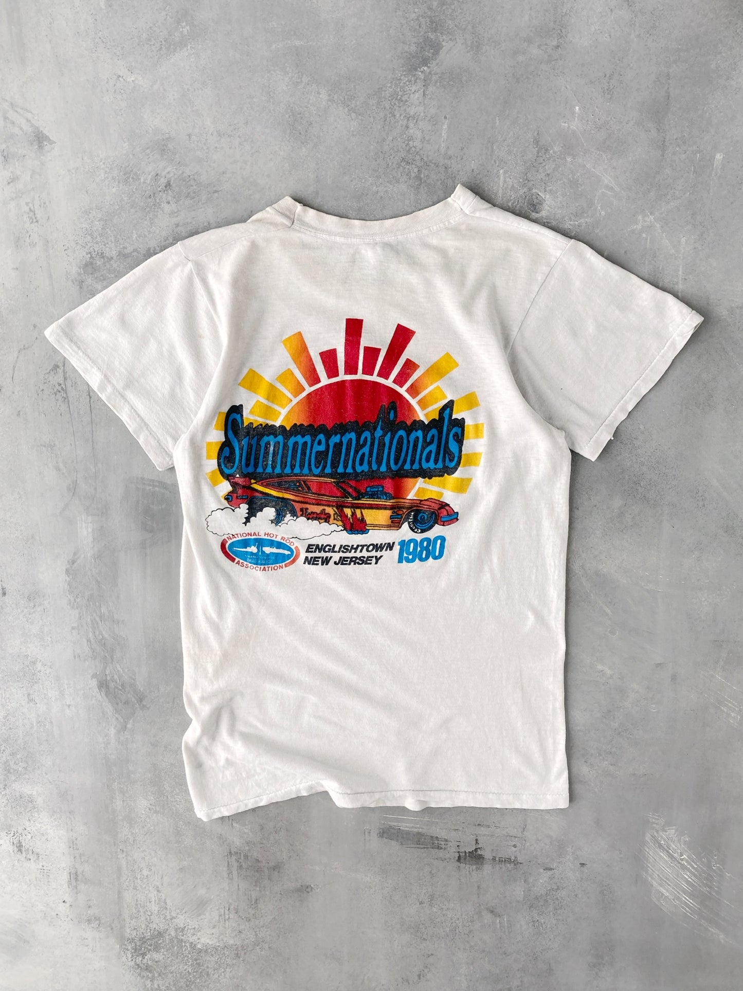 Summernationals Racing T-Shirt '80 - Small