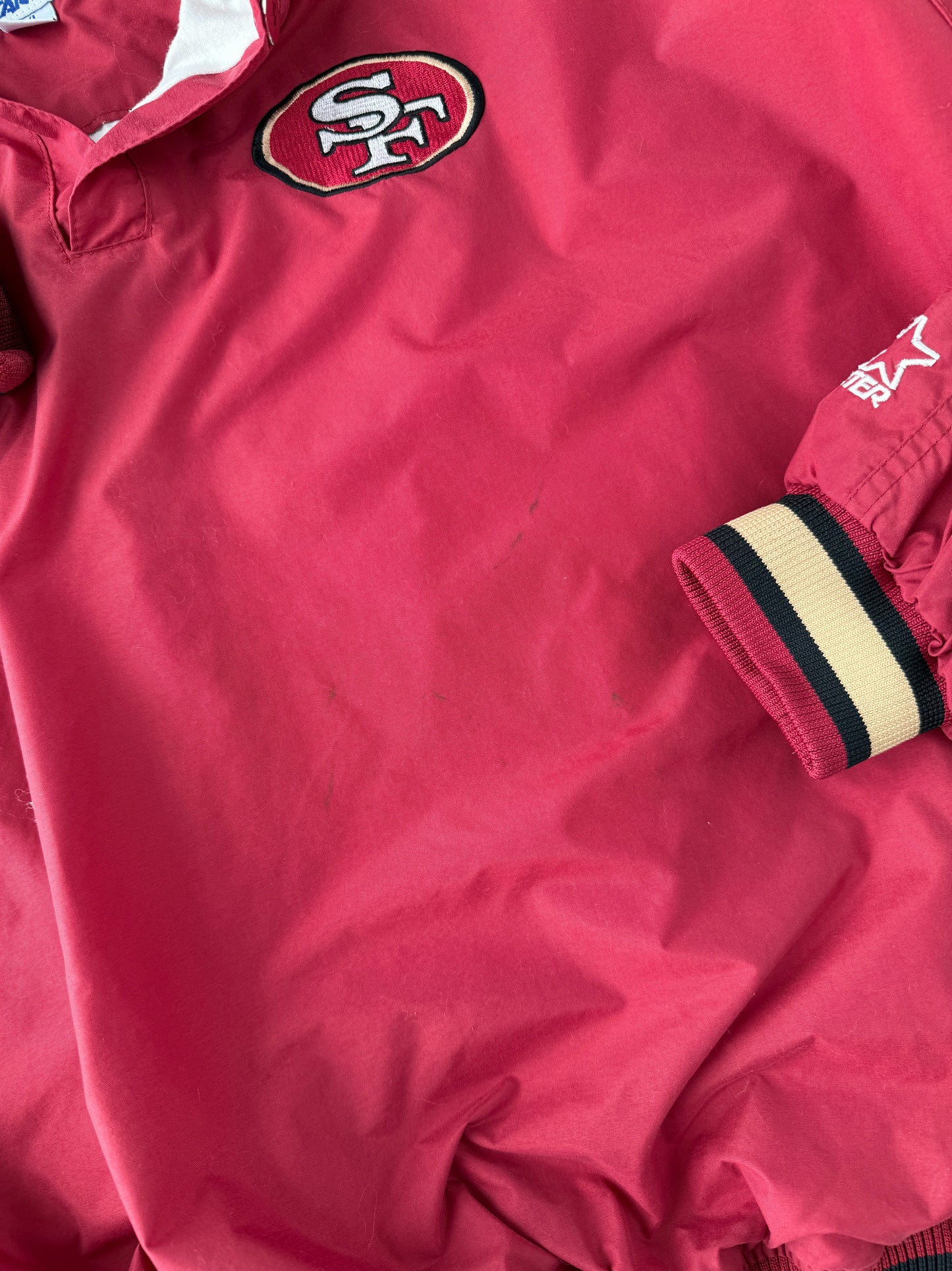 San Francisco 49ers Pullover Jacket 90's - XL
