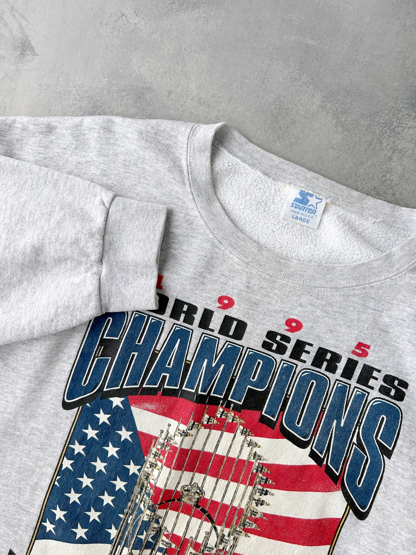 Atlanta Braves World Series Sweatshirt '95 - Large