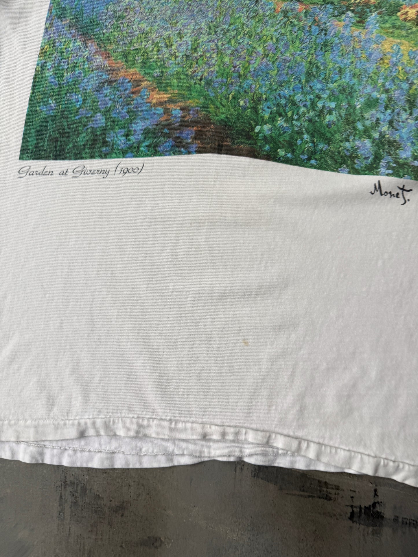 Monet Garden at Giverny T-Shirt '94 - XL