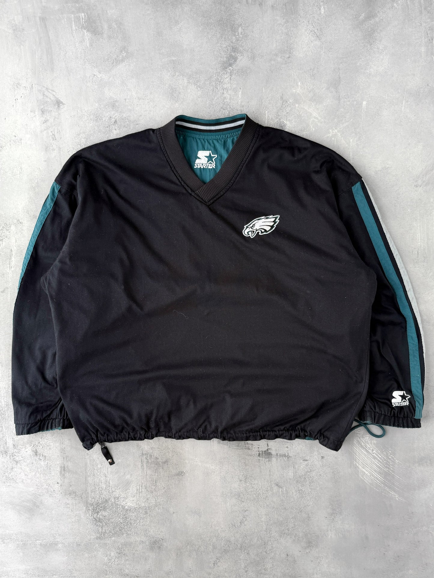 Reversible Philadelphia Eagles Pullover 90's - XL