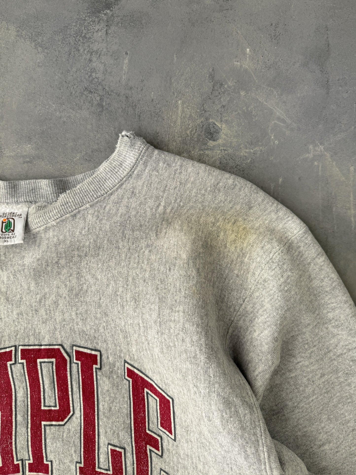 Temple University Sweatshirt 90's - XL