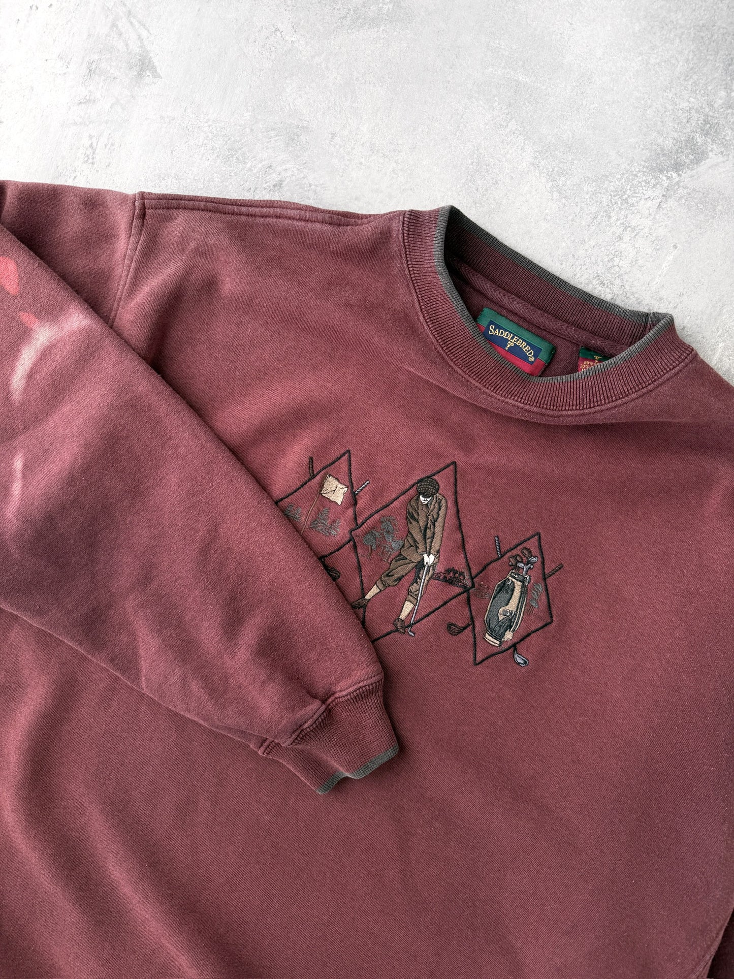 Golfer Sweatshirt Y2K - Large