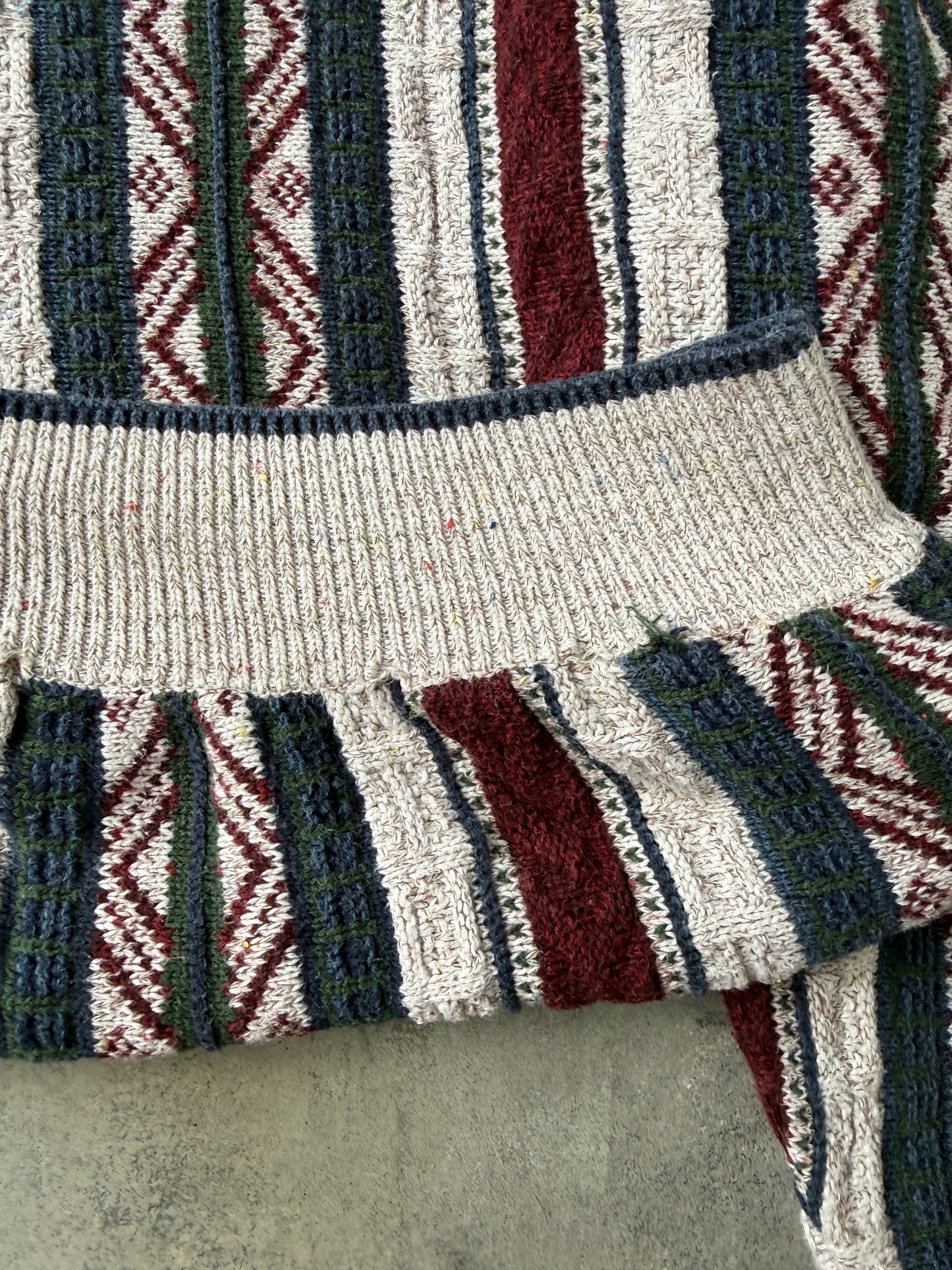 Multicolor Sweater 90's - XL