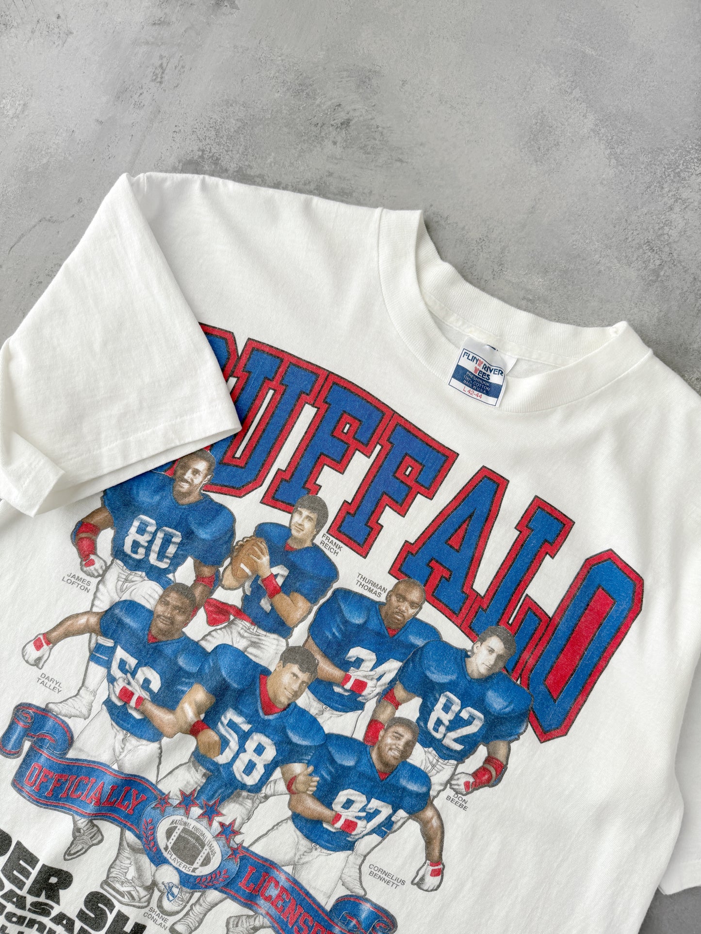 Buffalo Super Bowl Team T-Shirt '93 - Large